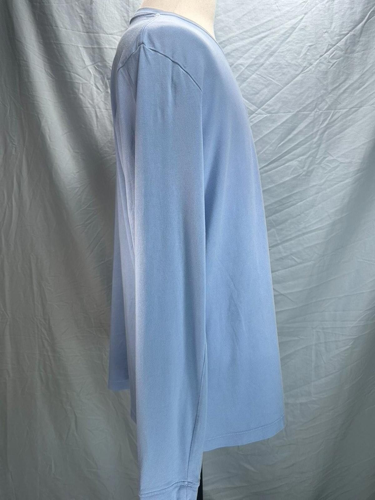 American Eagle Outfitters American Eagle Embroidered Logo Soft Standard Fit T Blue L Size US L / EU 52-54 / 3 - 5 Thumbnail