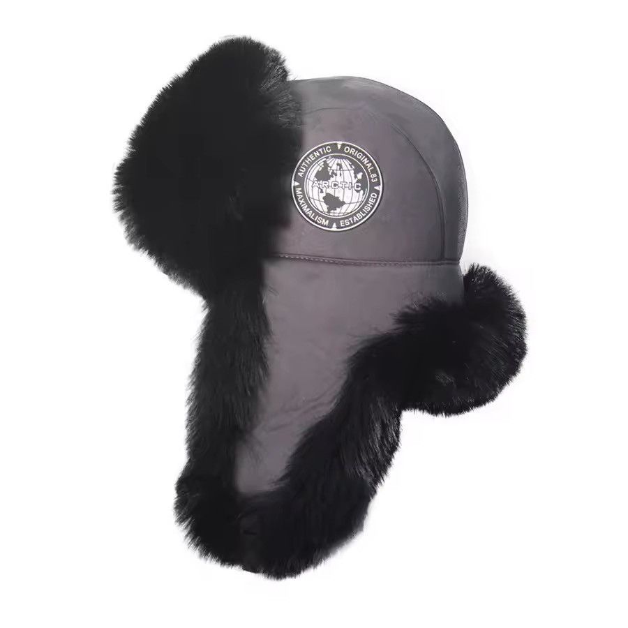 Japanese Brand Warm Faux Fox Fur Hat Size ONE SIZE - 2 Thumbnail