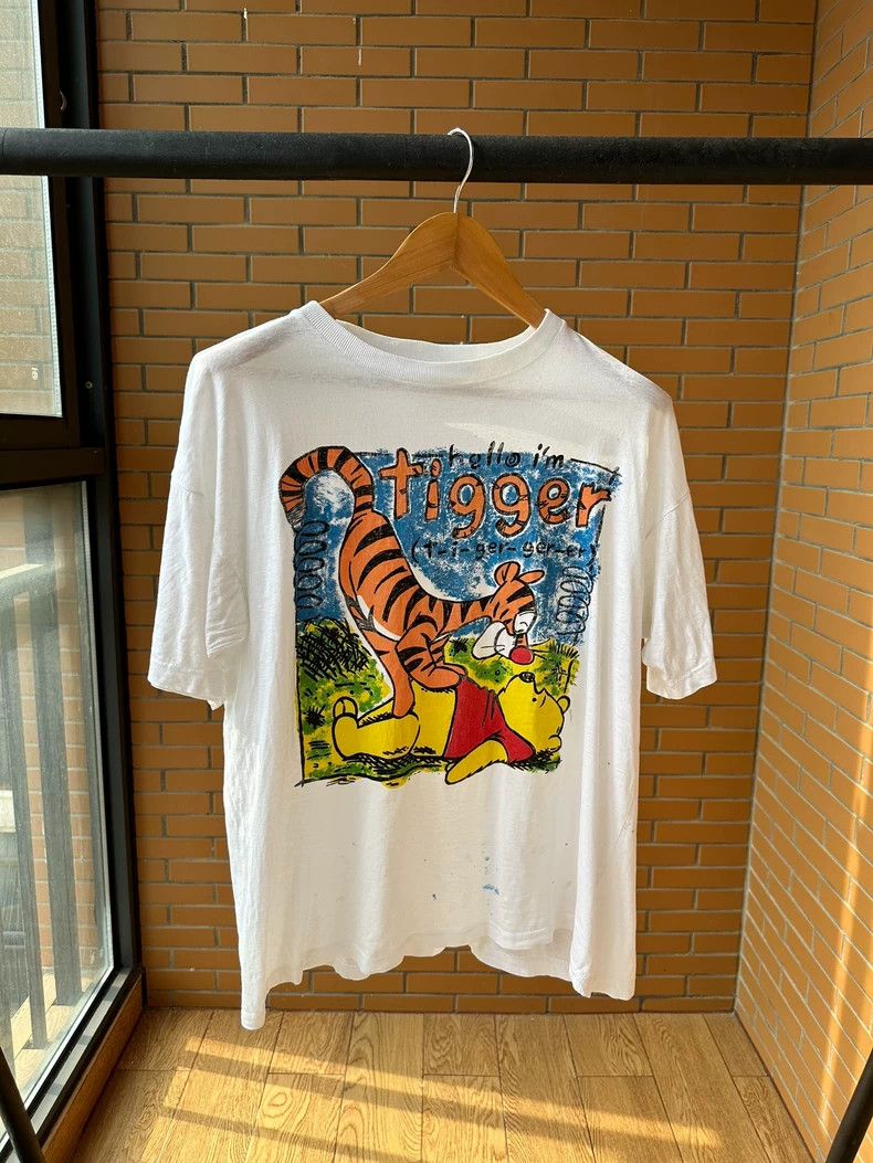 Vintage Vintage Tee 90s Disney Tigger Winnie 2505-Nextarrow Size US L / EU 52-54 / 3 - 1 Thumbnail