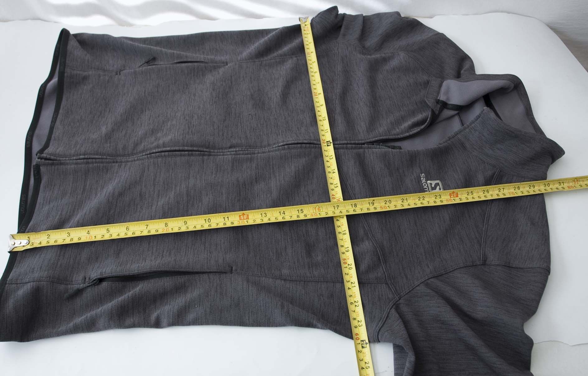 Salomon Salomon Light Jacket Full Zip Size XL Actitherm Dark Gray Size US XL / EU 56 / 4 - 4 Thumbnail