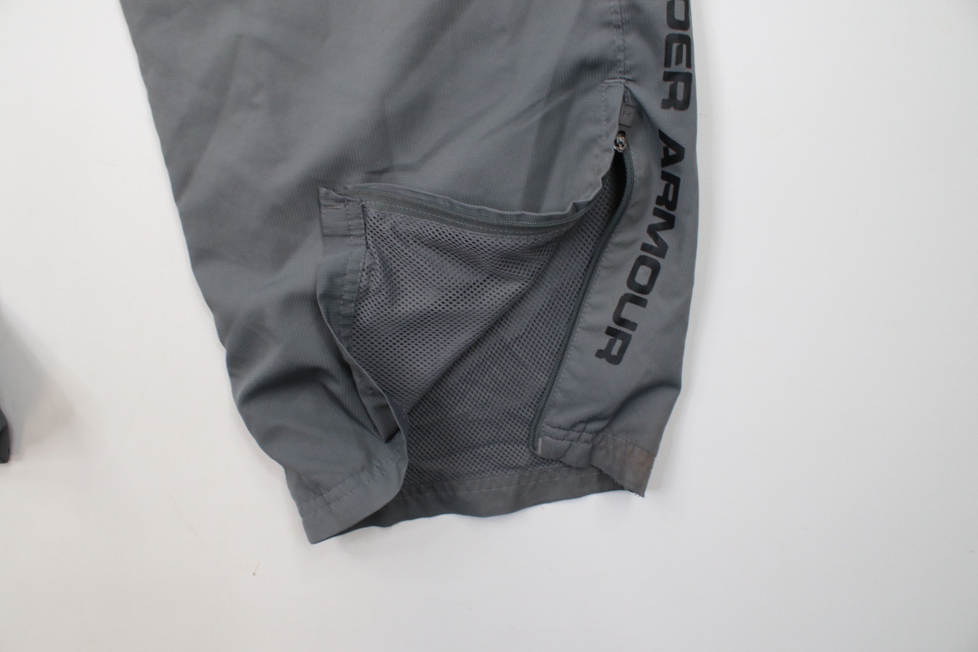 Under Armour × Vintage Under Armour Spell Out Loose Fit Wide Leg Lined Pants Size US 40 / EU 56 - 7 Thumbnail