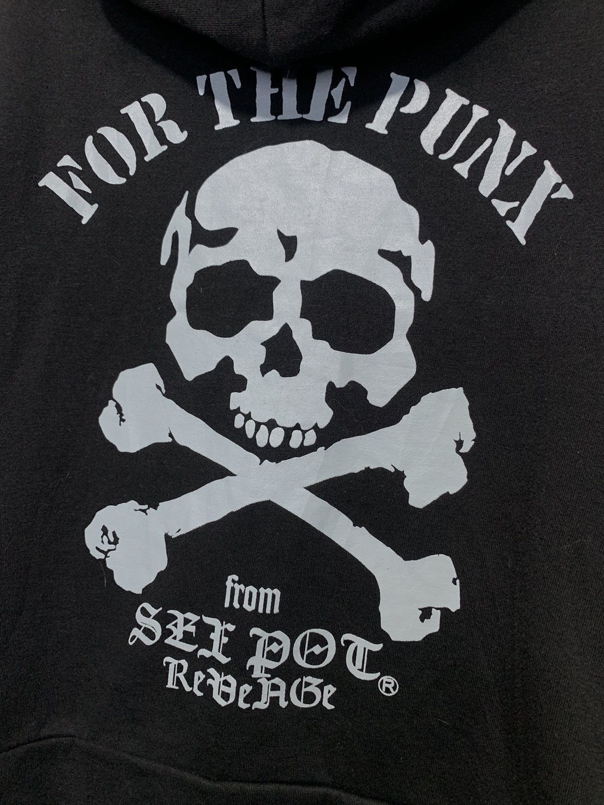 If Six Was Nine Sex Pot Revange PUNK ANARCHY AGAINTS WAR gothic fur hoodie Size US S / EU 44-46 / 1 - 7 Thumbnail