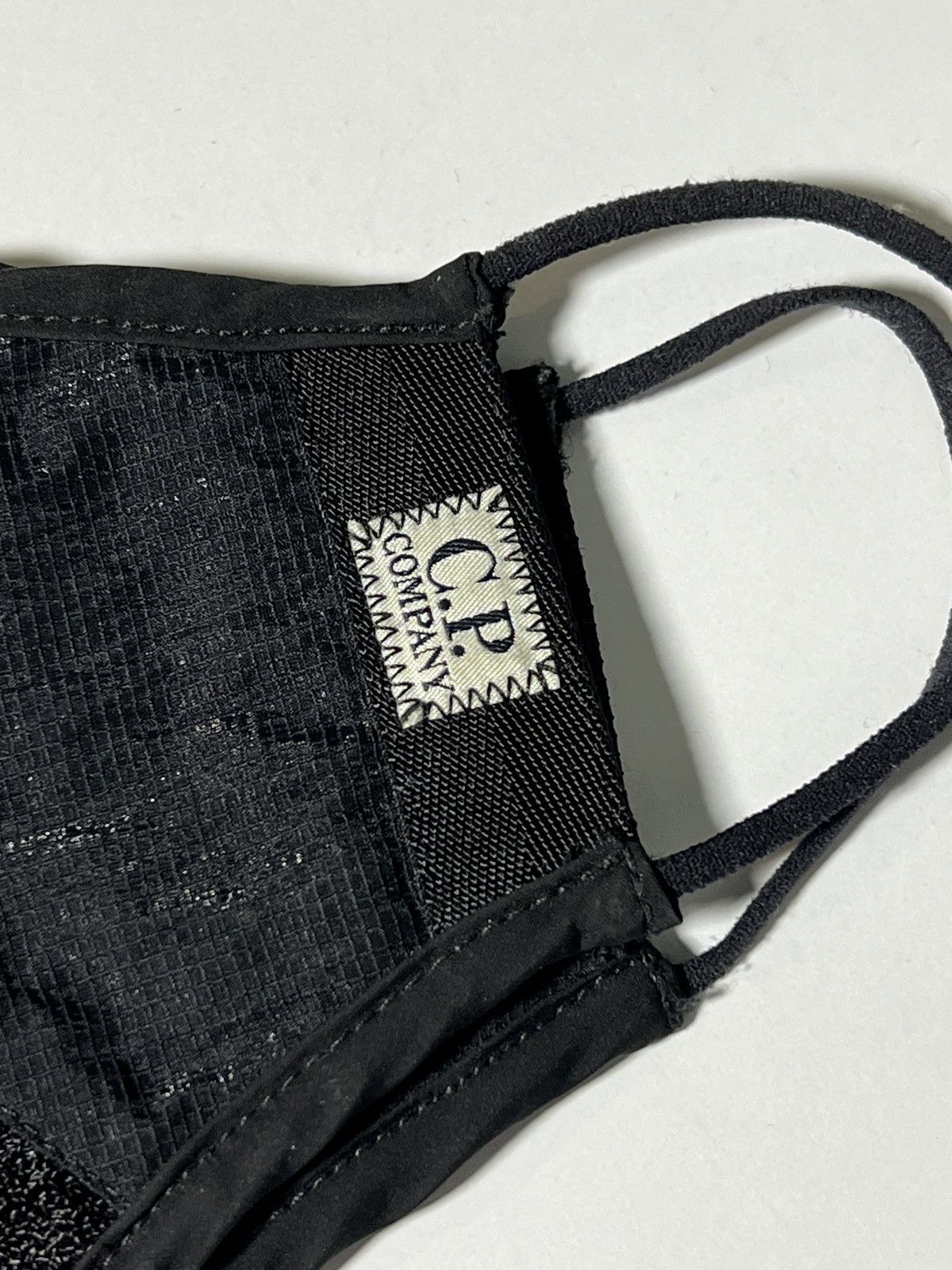C.P. Company C.P. COMPANY JAPANESE MESH FACE BLACK J-MESH KNIT DRILL Size ONE SIZE - 4 Thumbnail