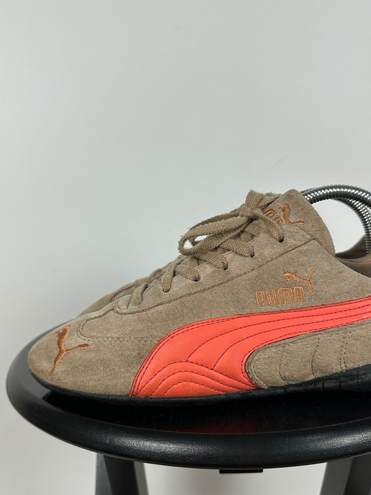 Puma Vintage Puma Speedcat Sand Suede/Leather Y2K Sneakers Size US 9 / IT 39 - 15 Thumbnail