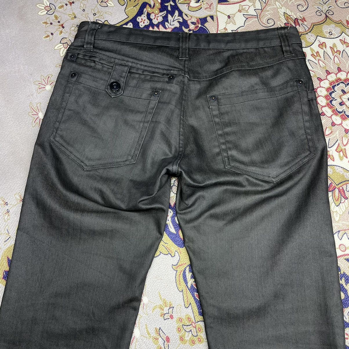 Katharine Hamnett London A20 Katharine Hamnett London Dark Brown Coated Jeans Size US 30 / EU 46 - 12 Thumbnail