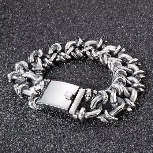 Jewelry Akasaka x Ishii Wide Cuban Chain Bracelets Size ONE SIZE - 2 Thumbnail