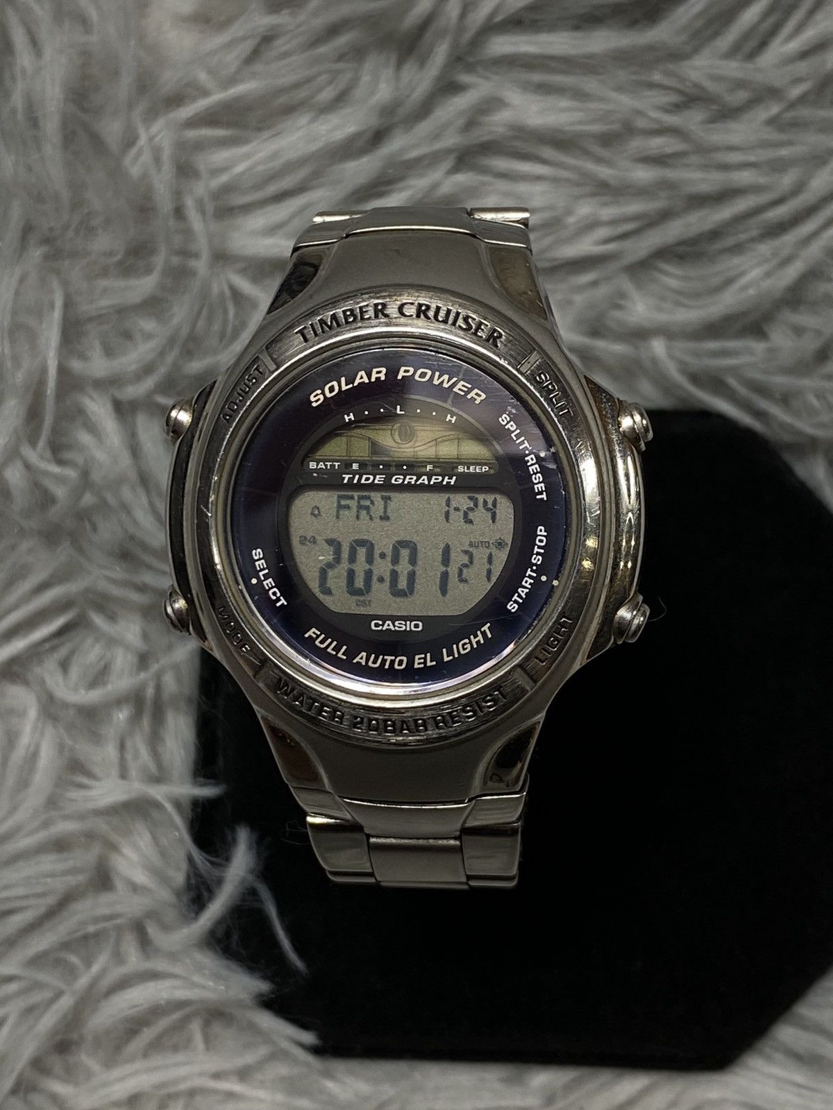 Casio × Japanese Brand × Vintage Casio Timber Cruiser Solar Watch - Tide Graph 20BAR Size ONE SIZE - 2 Thumbnail