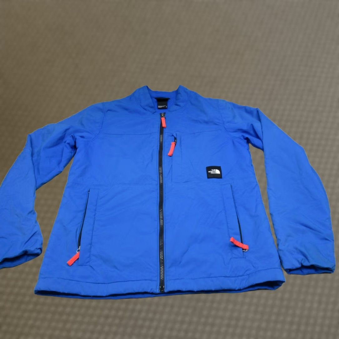 The North Face VINTAGE The North Face Jacket Womens M Blue Insulated Full Zip Light Pack Rain WInd Size M / US 6-8 / IT 42-44 - 1 Thumbnail