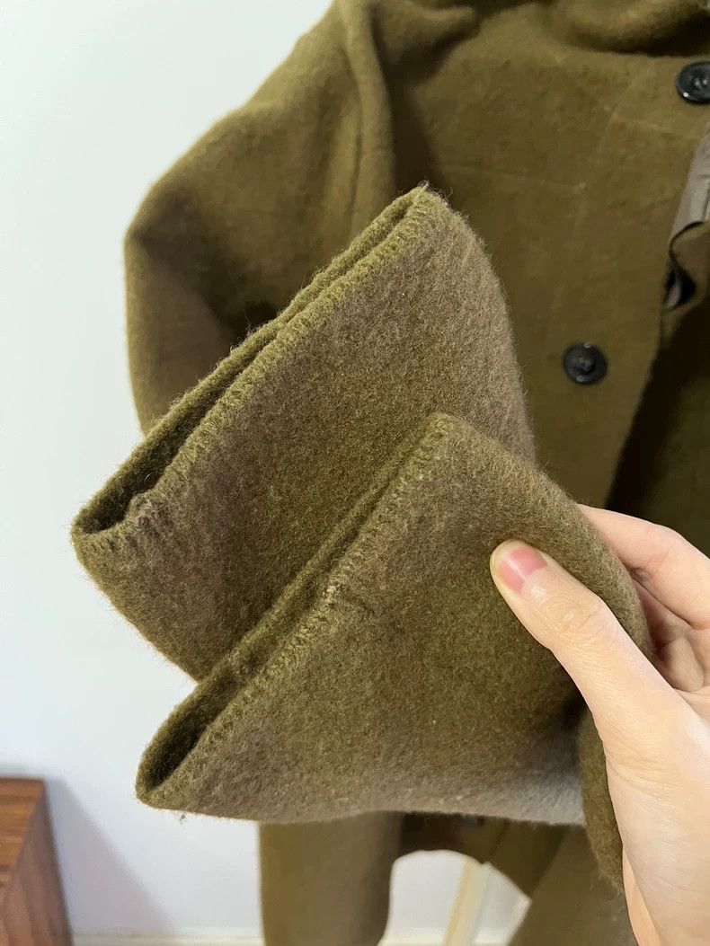 Rick Owens RICK OWENS Wool coat jacket 2501-Nextarrow Size US M / EU 48-50 / 2 - 8 Thumbnail