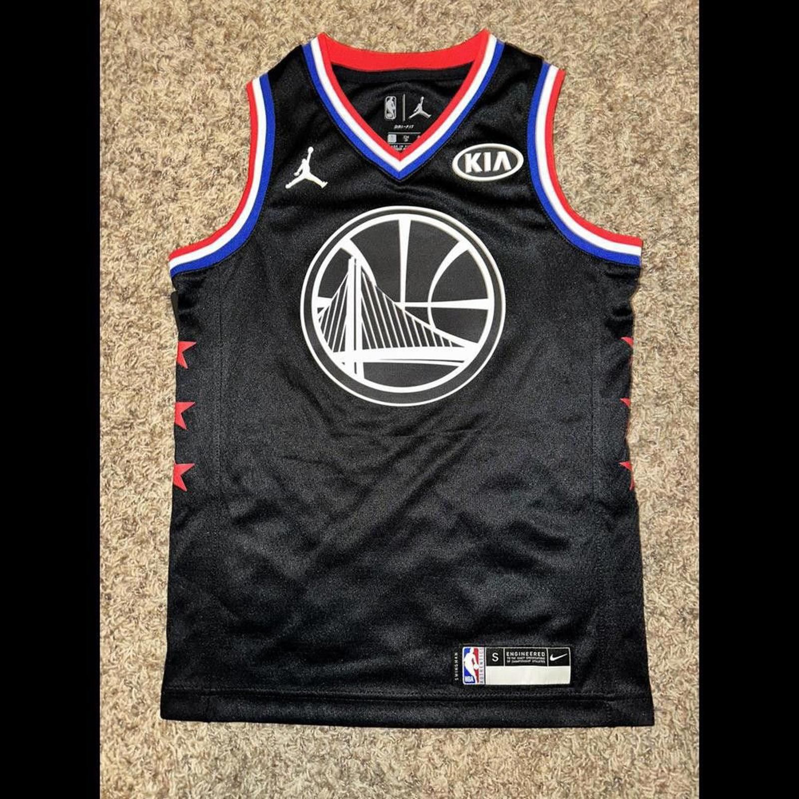 Nike Jordan Big Kid's (Boy's) NBA Warriors Kevin Durant 2019 All-Star Jersey Size US S / EU 44-46 / 1 - 1 Thumbnail