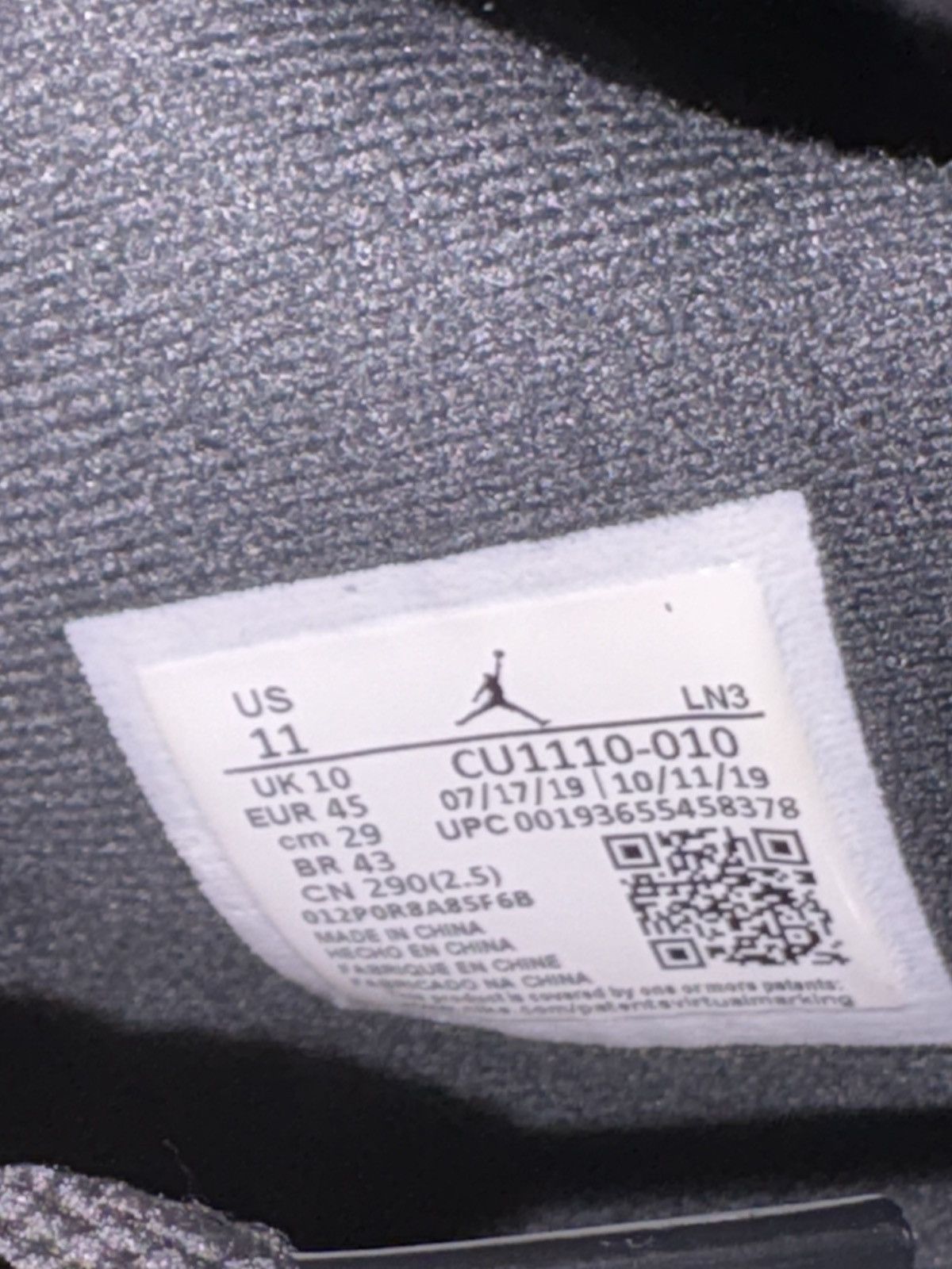 Jordan Brand Jordan 4 black cat 2020 Size US 11 / EU 44 - 6 Thumbnail