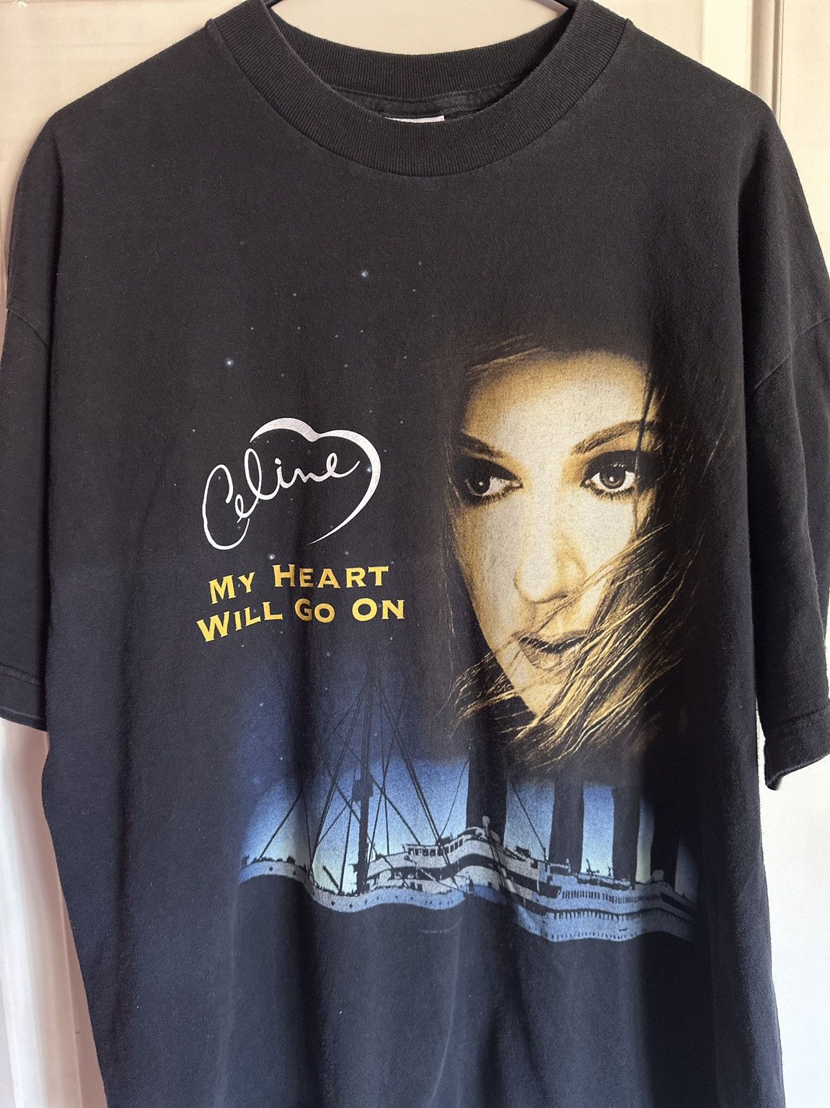 Vintage Celine 1997 My Heart Will Go On tour tee Size US XL / EU 56 / 4 - 2 Thumbnail