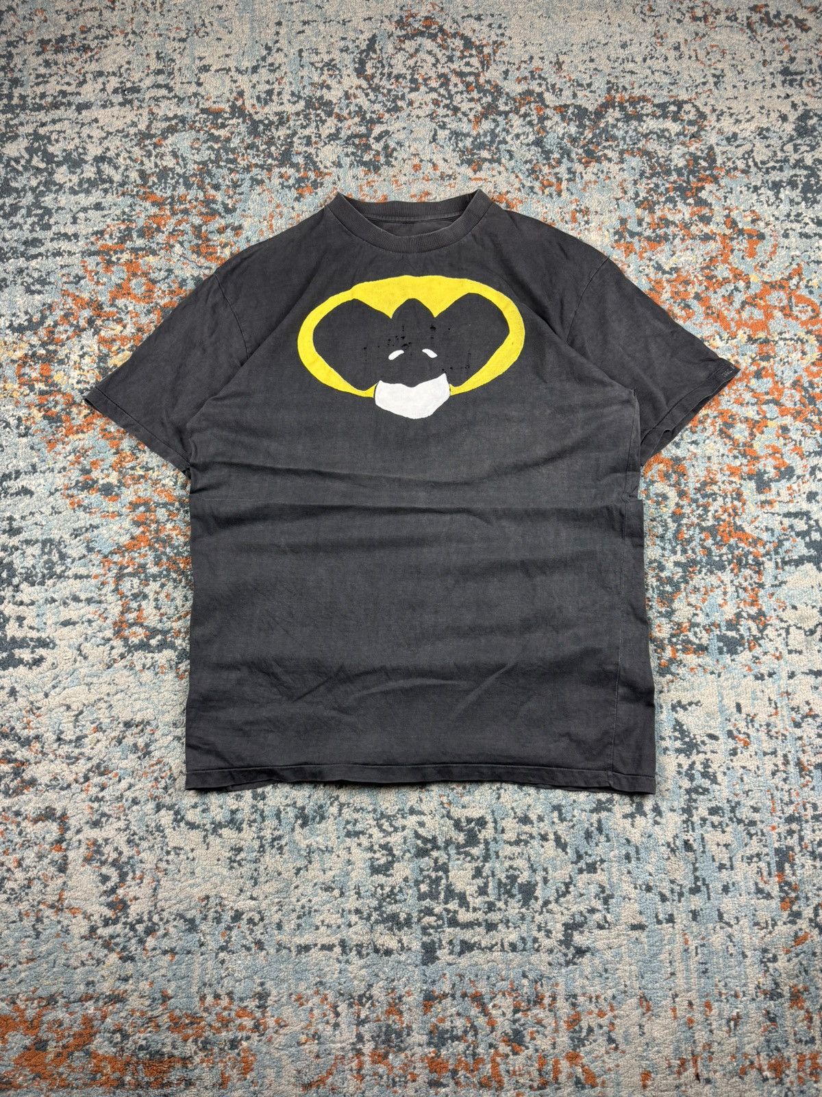 Vintage Vintage 90s Batman parody distressed faded washed funny tee Size US L / EU 52-54 / 3 - 1 Thumbnail