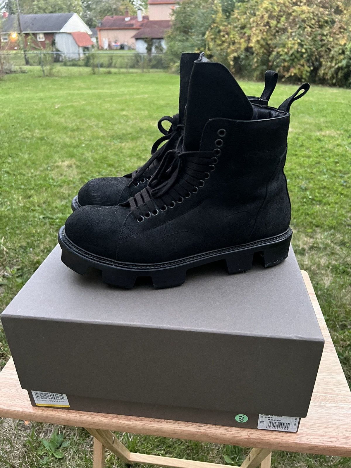 Rick Owens FW13 Plinth Hiker low megatooth Size US 10 / EU 43 - 2 Thumbnail