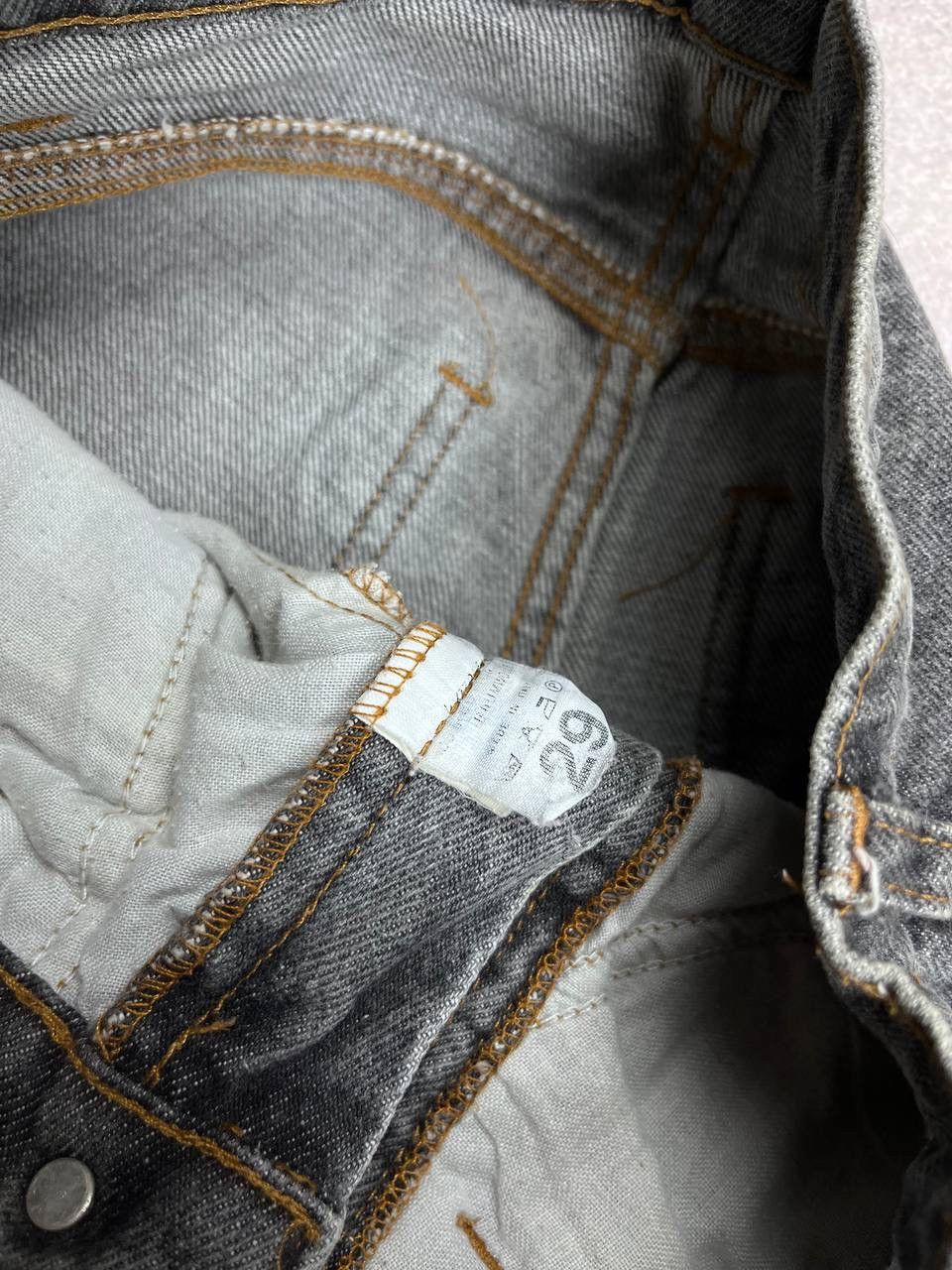 Vintage Vintage Avantgarde Baggy Denim Pants Y2K 29 Size US 29 - 7 Thumbnail