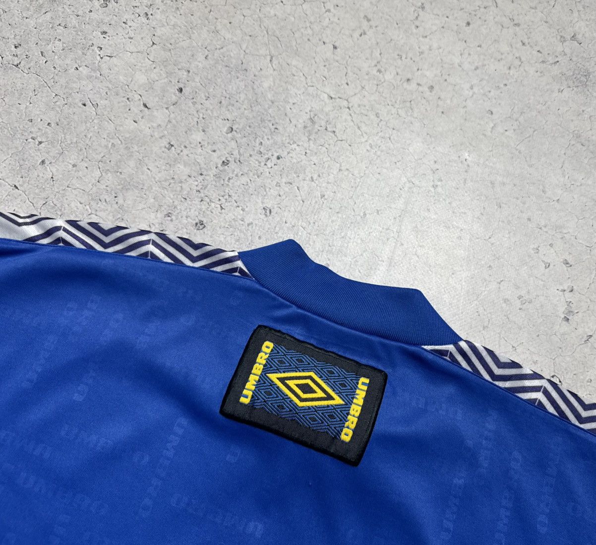 Umbro Umbro Vintage 90’s Soccer Jersey Big Logo Monogram Football Size US XL / EU 56 / 4 - 12 Thumbnail