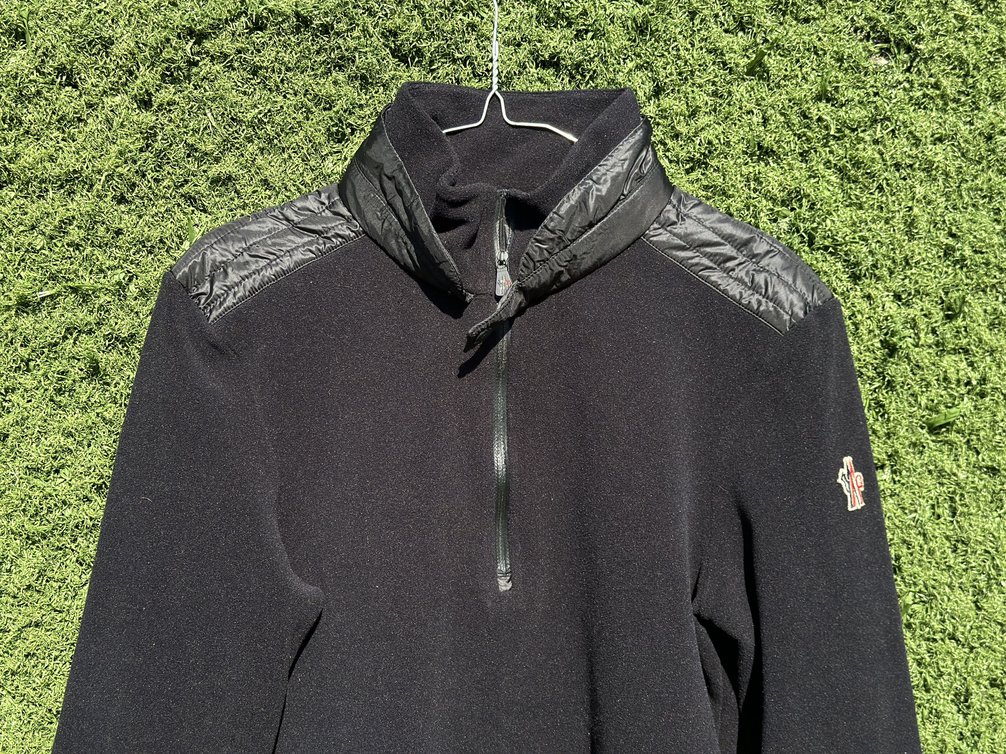 Moncler Moncler Grenoble Half Zip Technical Fleece Sweater Size L Size L / US 10 / IT 46 - 4 Thumbnail