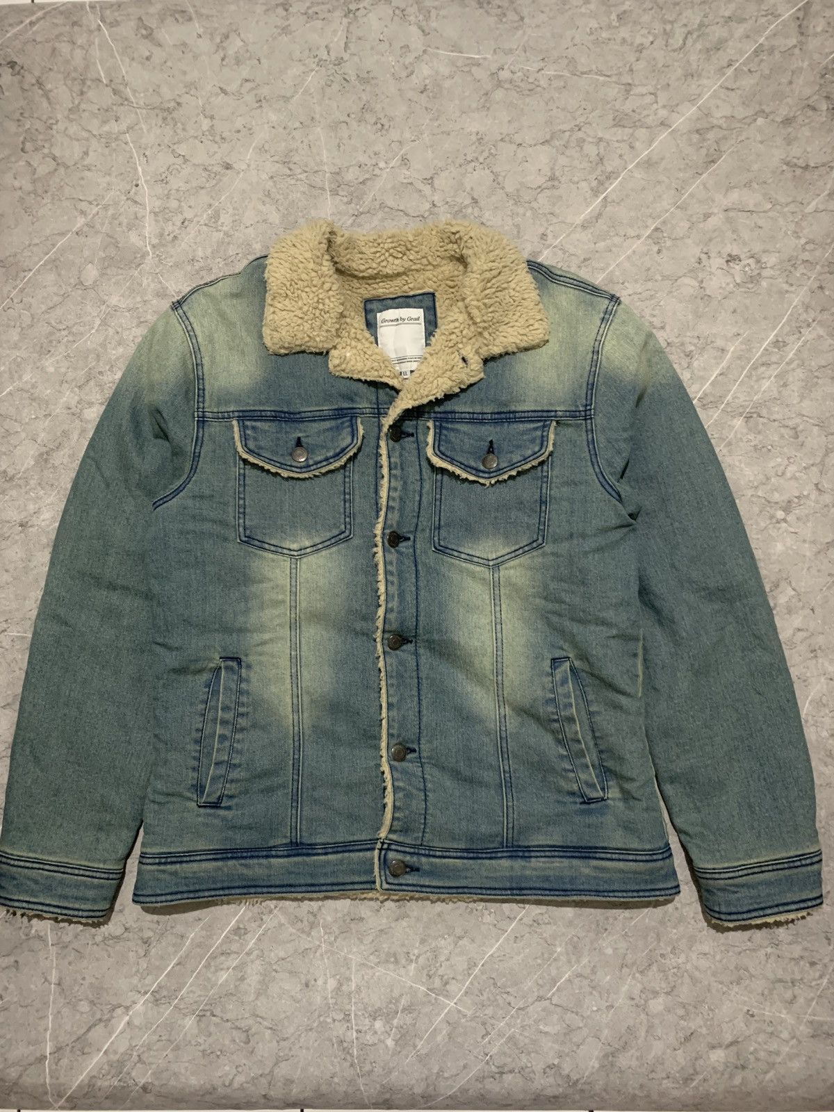 Other Growth By Grail Denim Jacket Size US XL / EU 56 / 4 - 1 Thumbnail