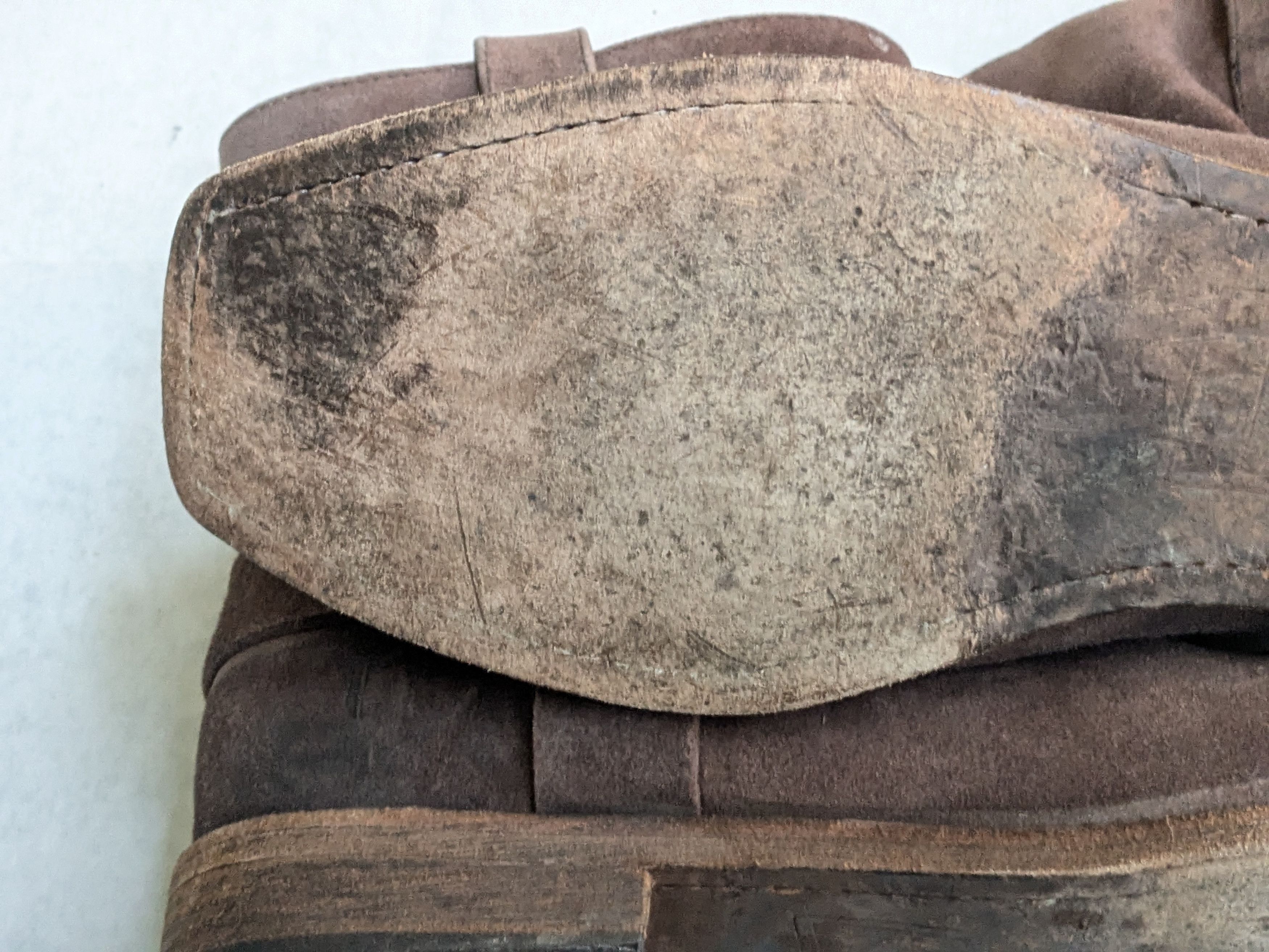Frye Frye Harness Boots Brown 13 D Suede Leather Buckle Size US 13 / EU 46 - 17 Thumbnail