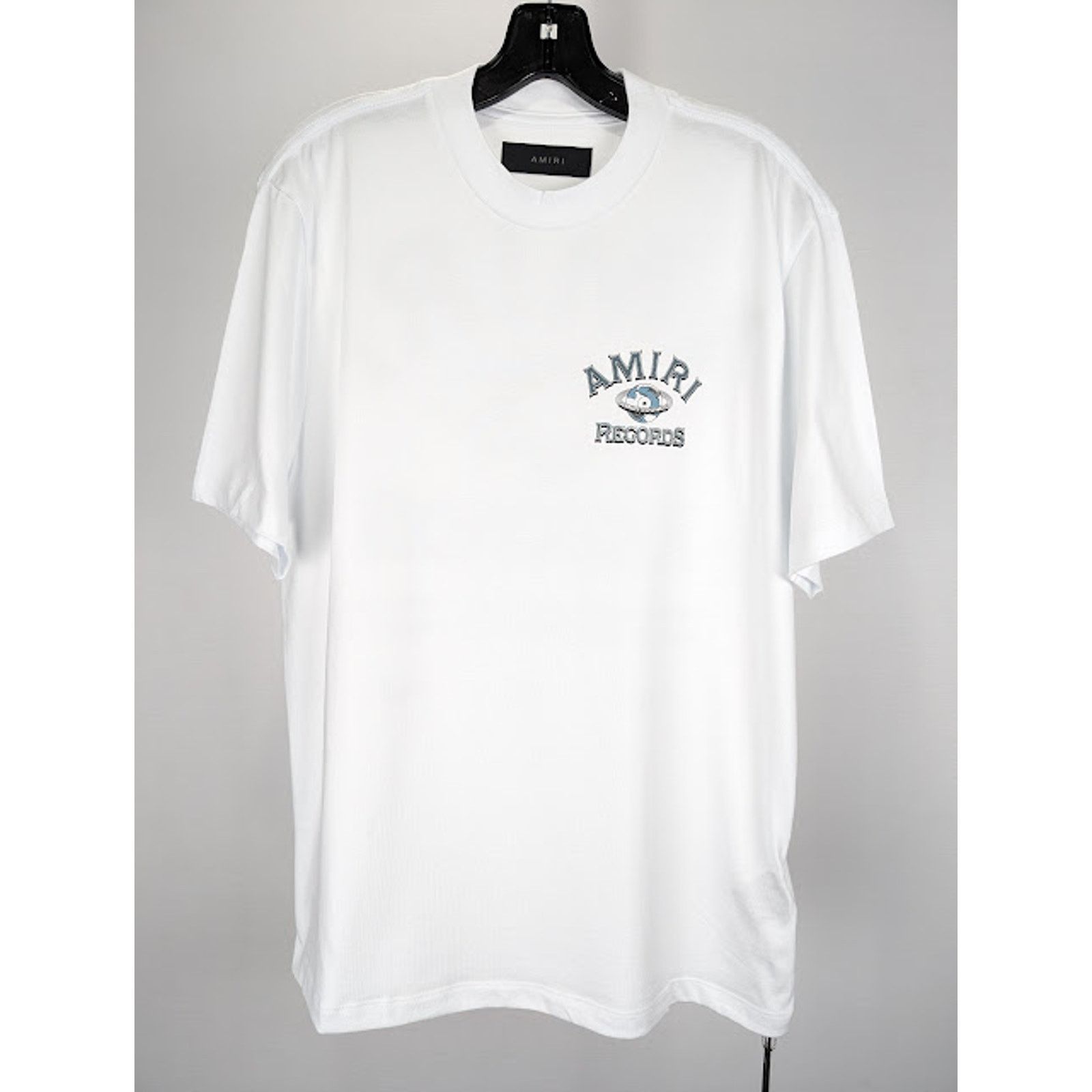 Amiri o1rshd1 Global Records T-Shirt in White M Size US M / EU 48-50 / 2 - 1 Thumbnail
