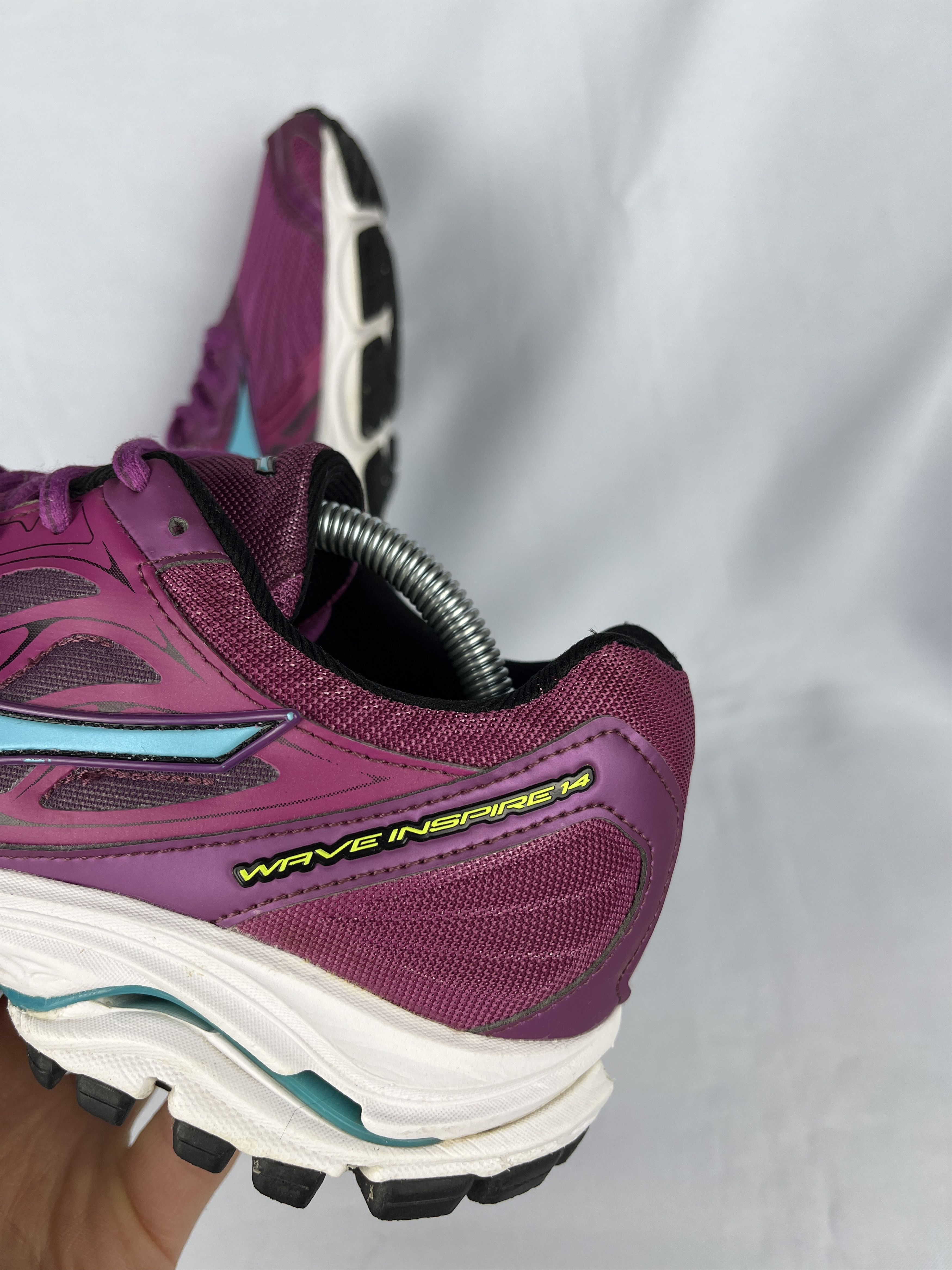 Mizuno Mizuno Wave Inspire 14 Purple Running Shoes US 8 UK 5.5 Size US 8 / IT 38 - 7 Thumbnail