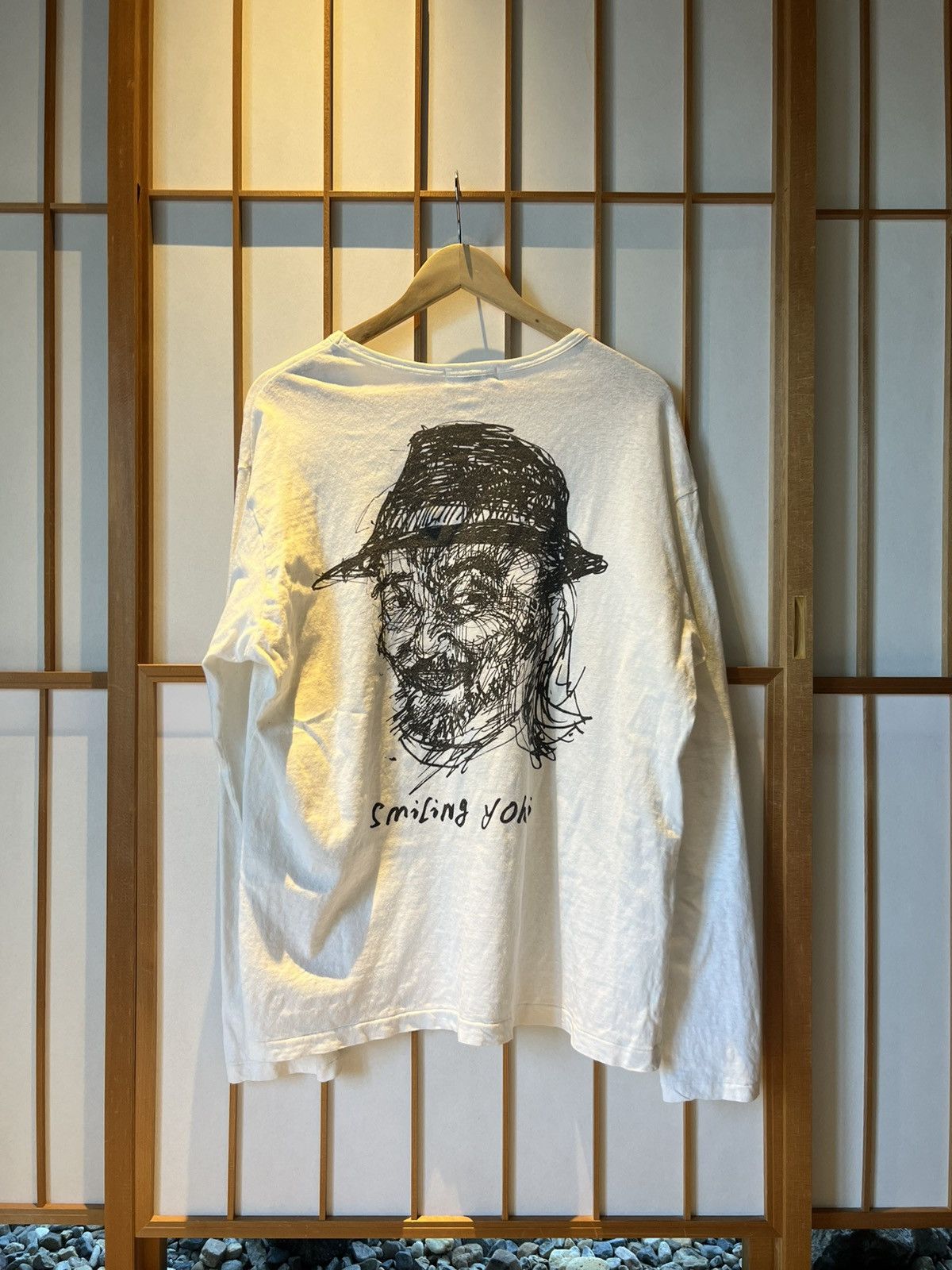 Yohji Yamamoto YOHJI YAMMAMOTO POR HOMME 2016 smiling yohji long sleeve Size US L / EU 52-54 / 3 - 1 Thumbnail