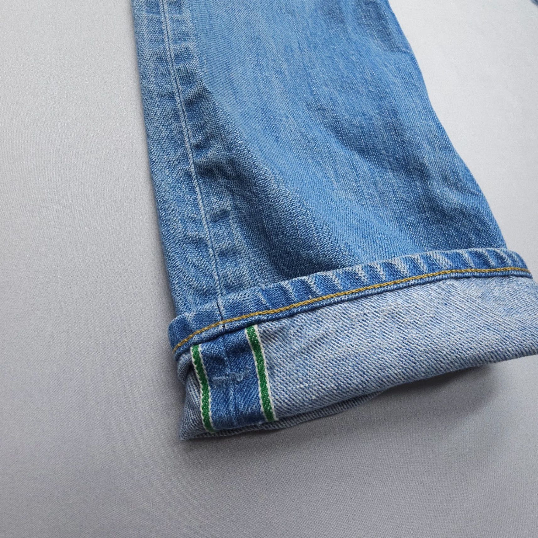 The West Is Dead The West Is Dead Jeans Mens 33 x 30 Button Fly Selvedge Chain Stitch Size US 33 - 2 Thumbnail