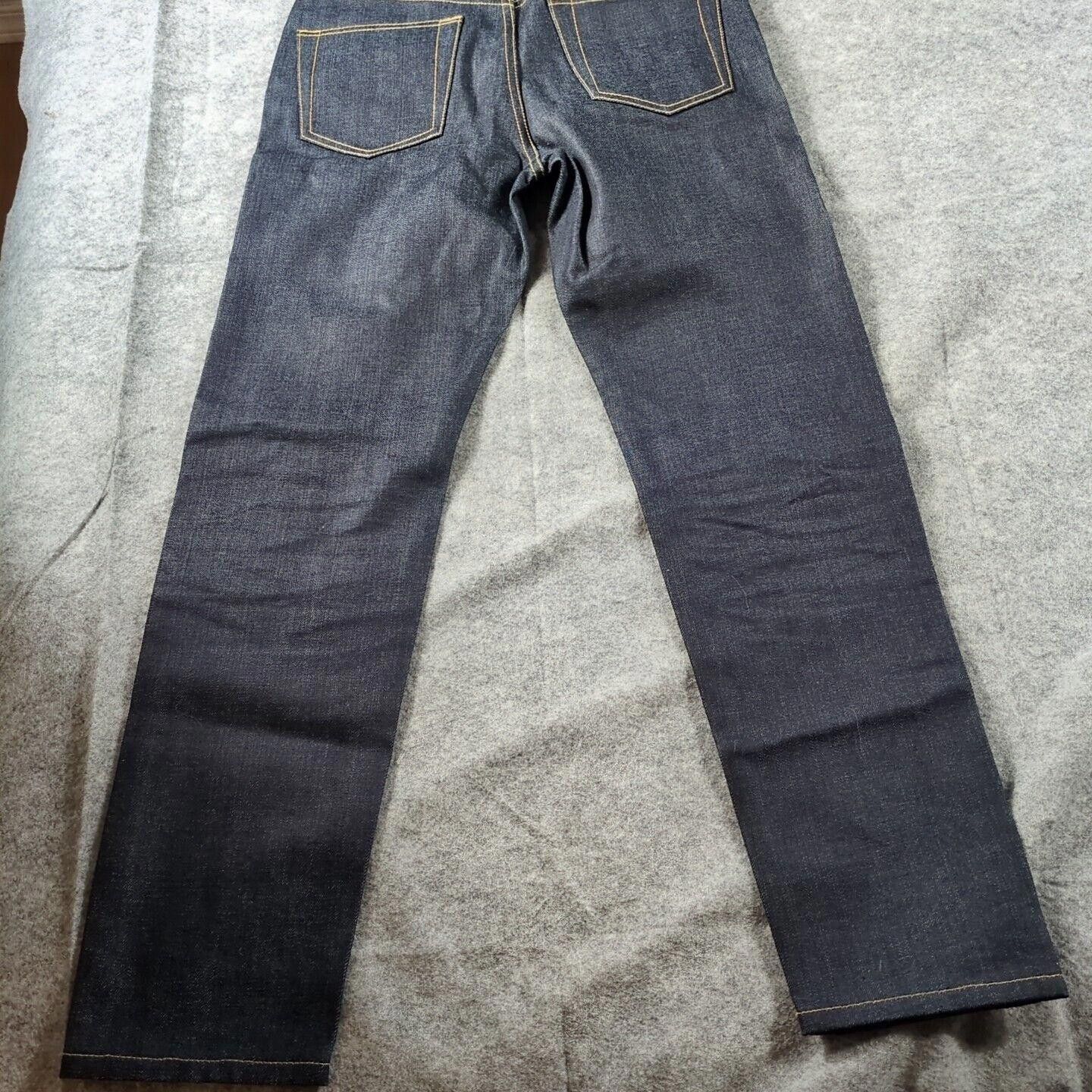 Designer DIGAWEL Denim Jeans 28x28 Size 0 Made in Japan Dark Wash Size US 28 / EU 44 - 6 Thumbnail
