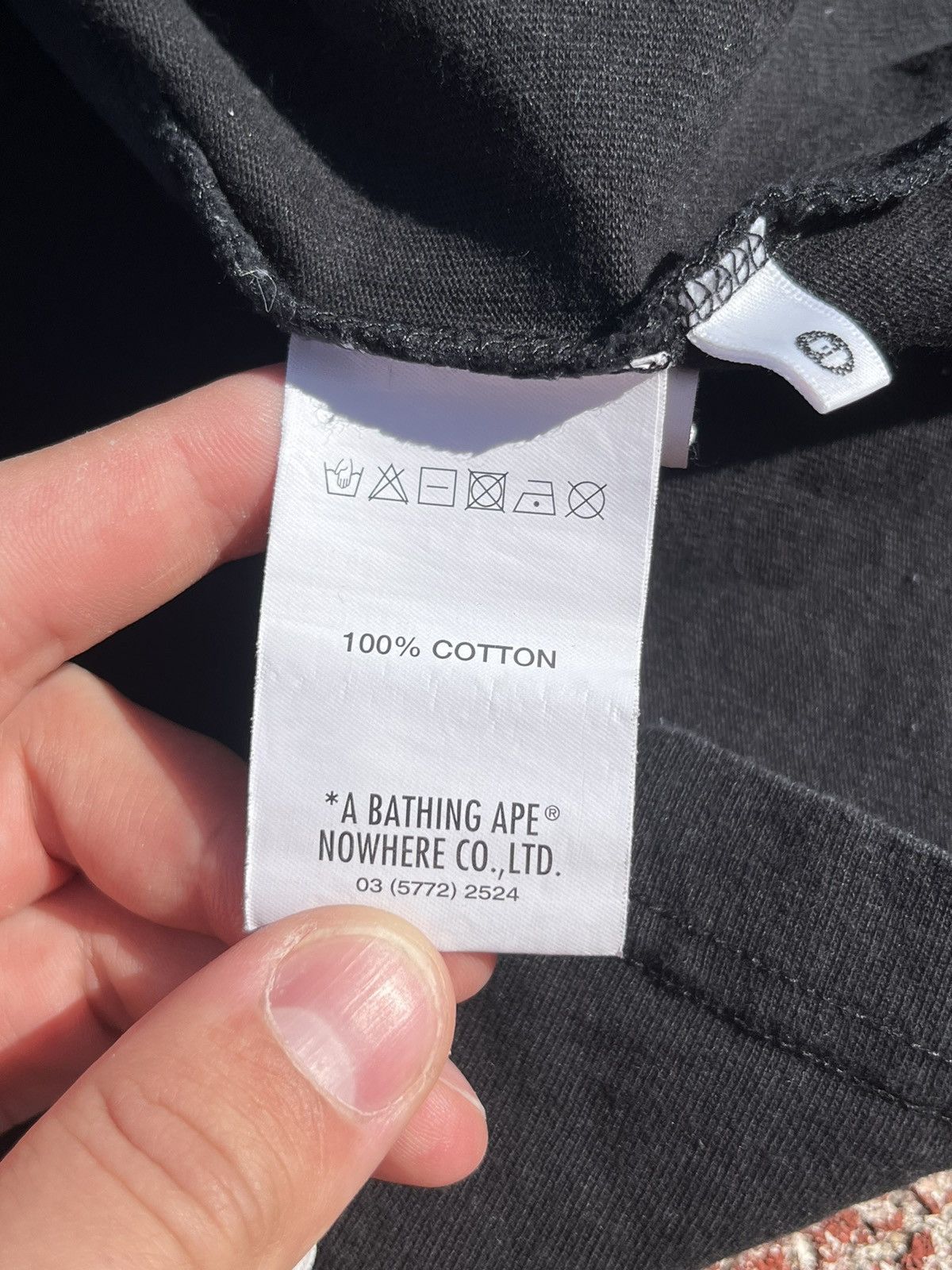 Aape × Bape T-shirt Bape x Sam Taylor big logo Size US M / EU 48-50 / 2 - 8 Thumbnail