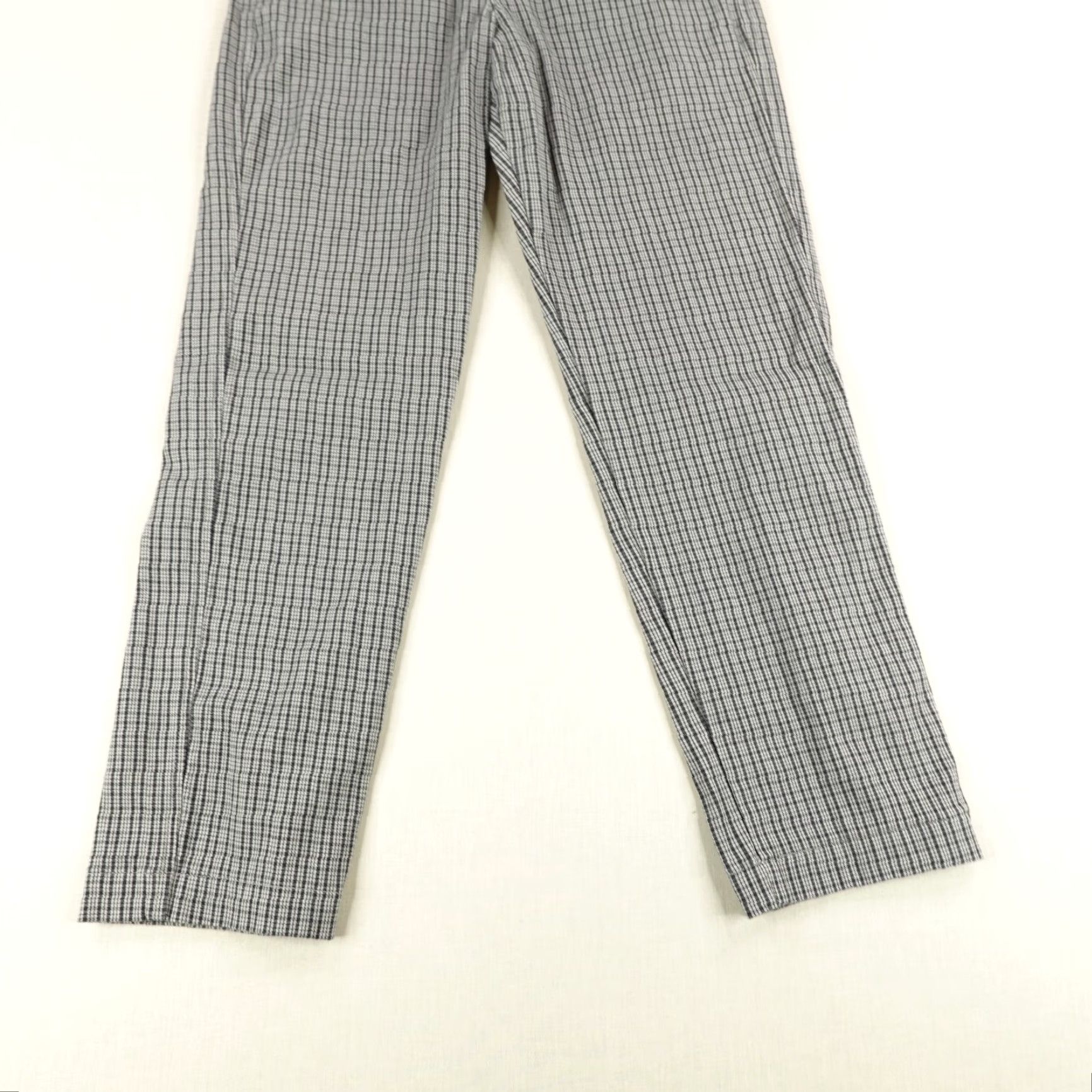 Levi's Levis Pants Mens Small Gray Plaid XX Chino EZ Elastic Waist Twill Straight Leg Size US 29 - 3 Thumbnail