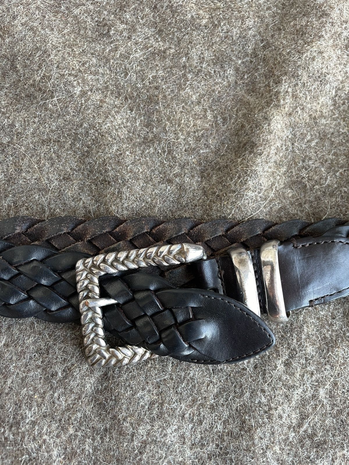 Other Fabrizio Manci Leather Belt Size ONE SIZE - 3 Thumbnail