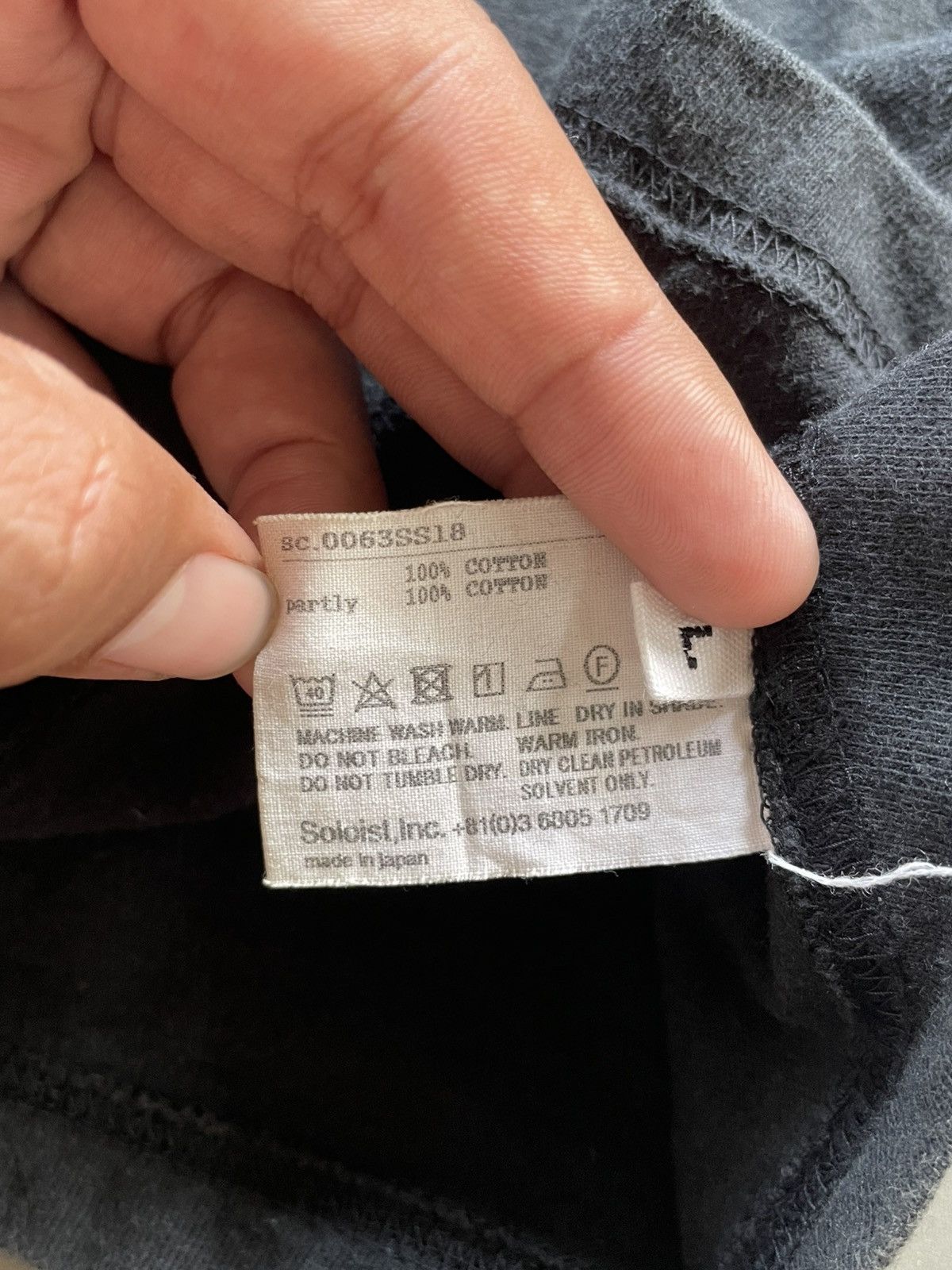 Takahiromiyashita The Soloist. Takahiromiyashita TheSoloist xTANGTANG SS18 MALE Longsleeve Size US L / EU 52-54 / 3 - 12 Thumbnail