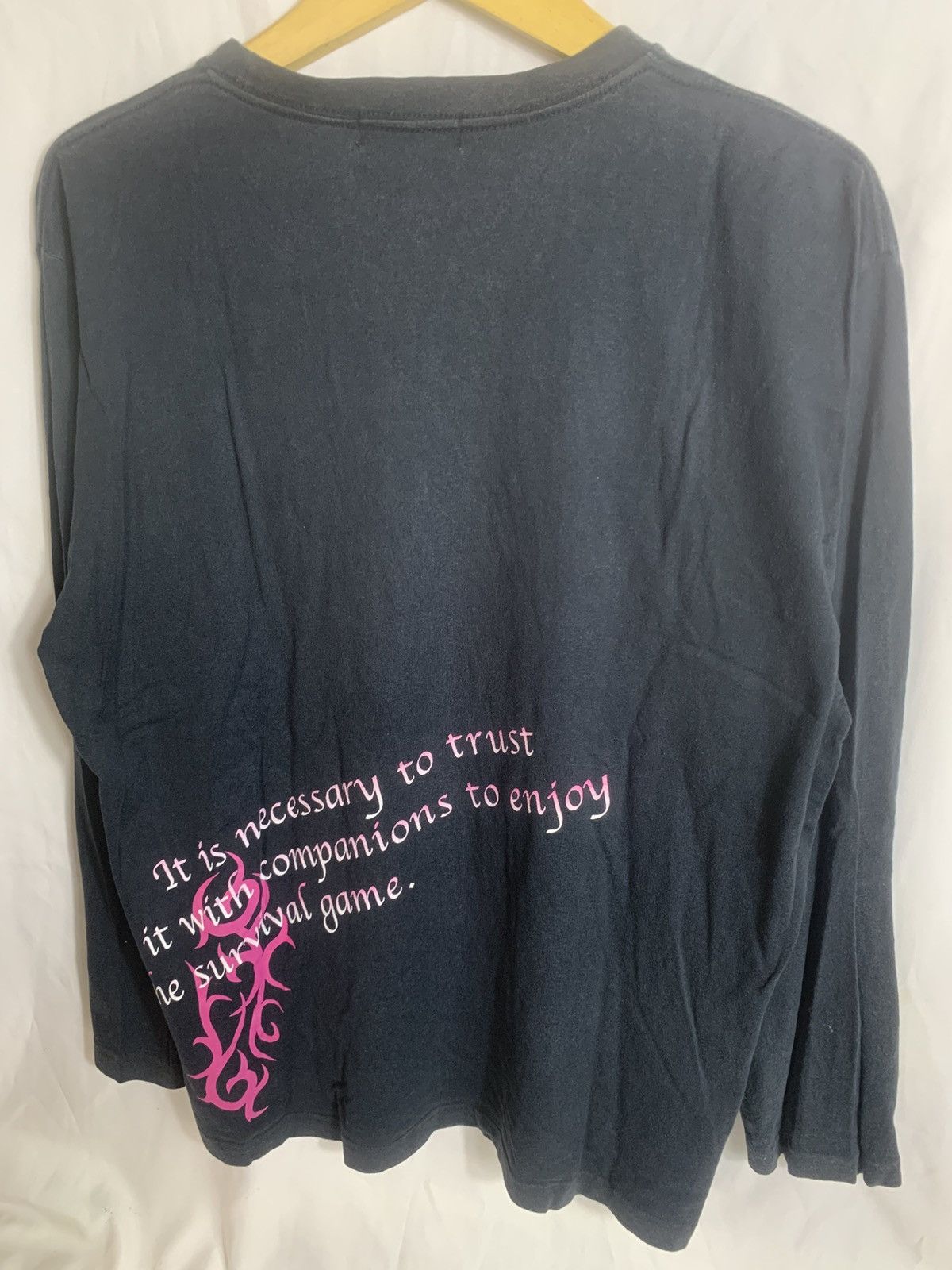 Japanese Brand Japanese Mindgames longsleve Size US M / EU 48-50 / 2 - 12 Thumbnail
