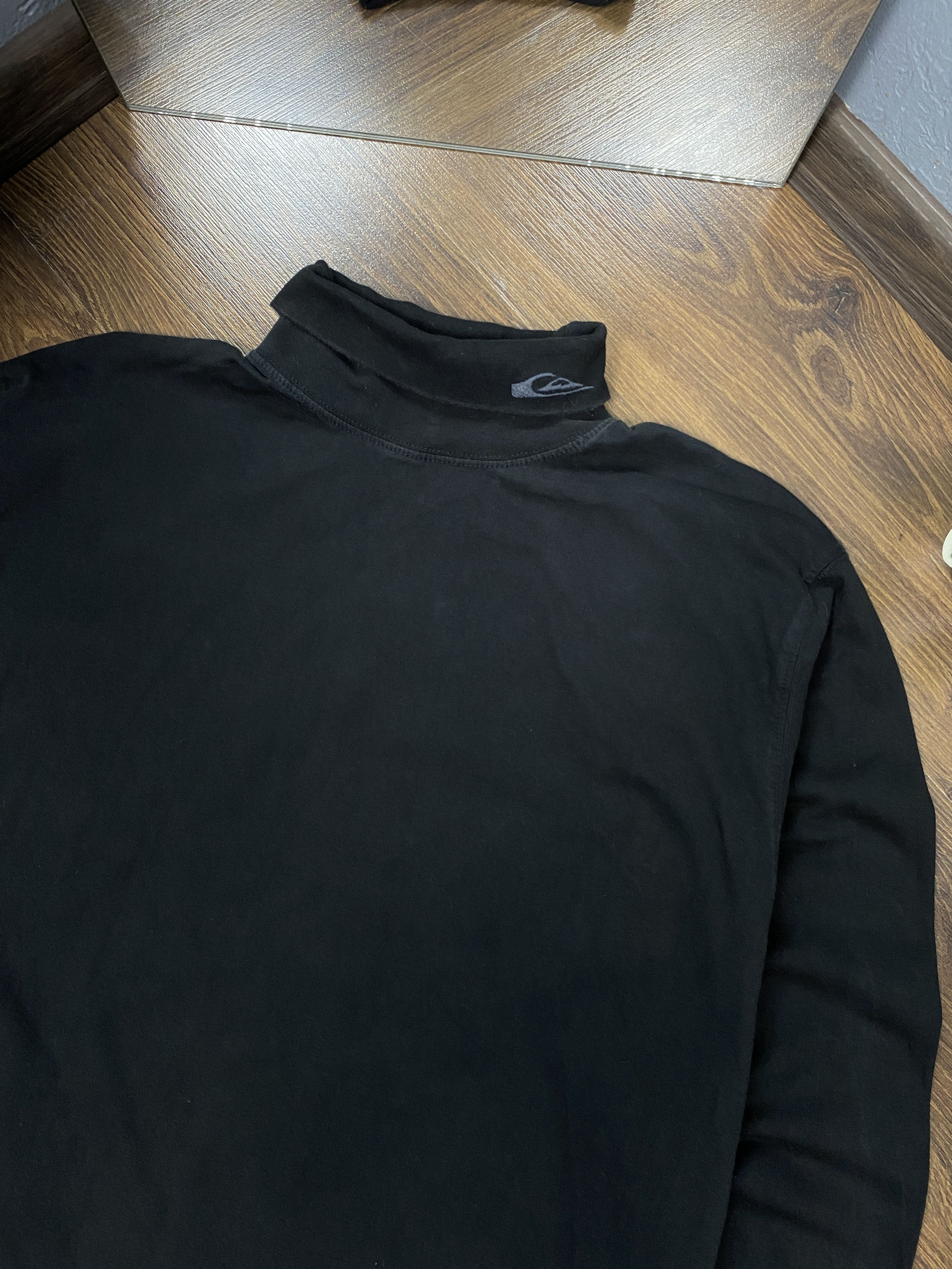 Quiksilver × Vintage Quiksilver 90s Vintage Turtleneck High Neck Sweater Size US M / EU 48-50 / 2 - 2 Thumbnail