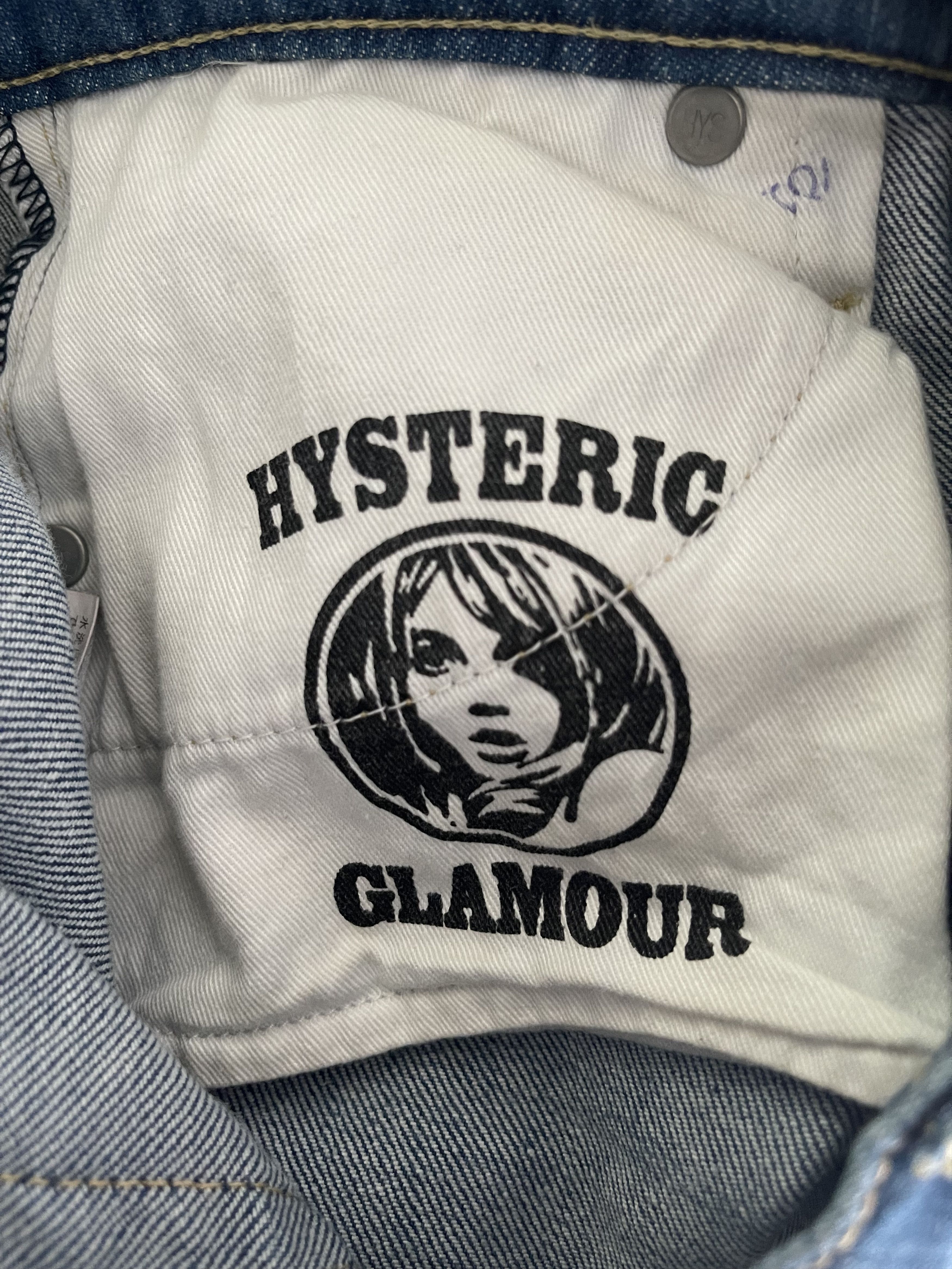Hysteric Glamour × Japanese Brand Hysteric Glamour Ripped skinny Jeans Size 26" / US 2 / IT 38 - 4 Thumbnail