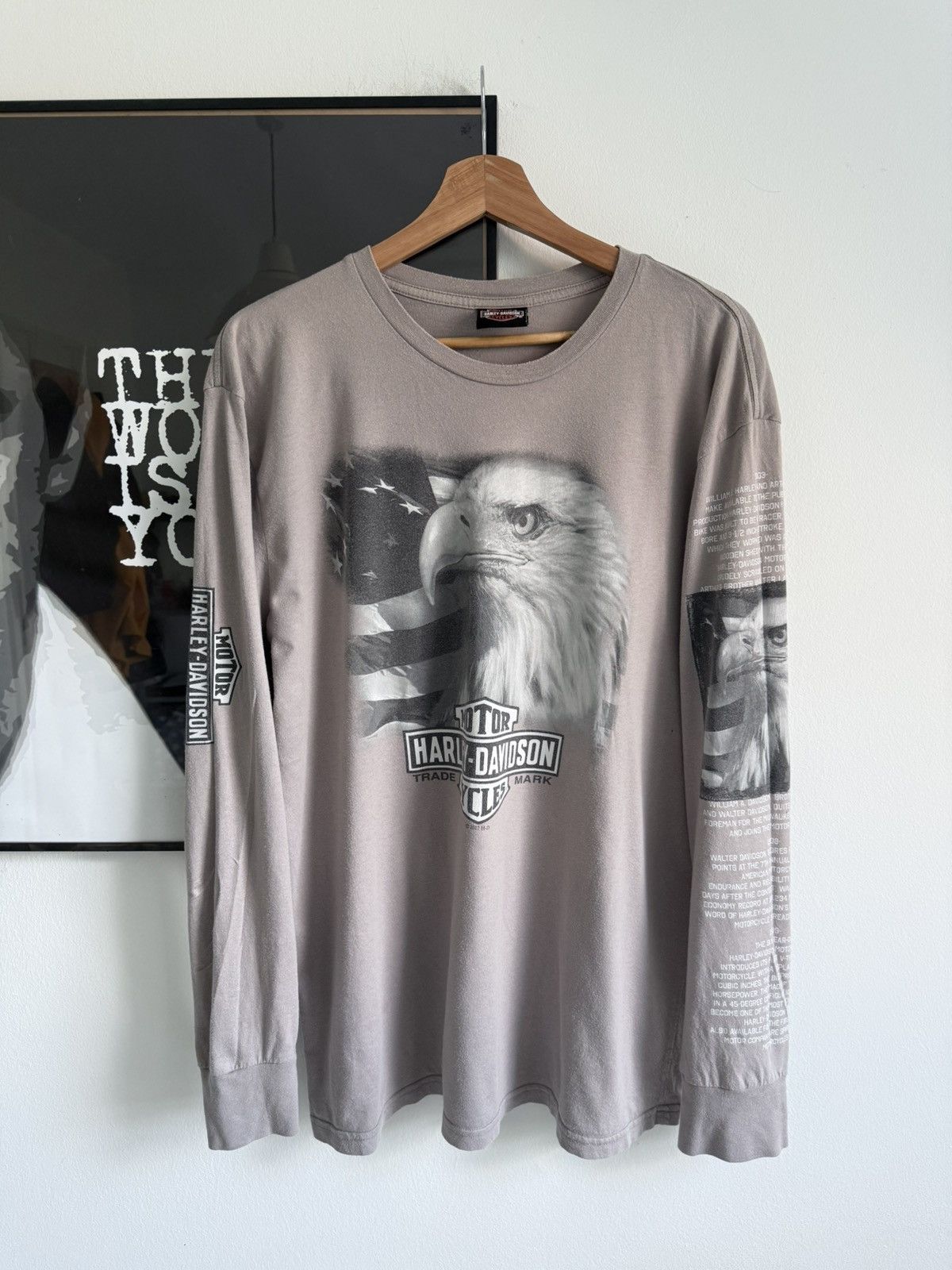 Harley Davidson Harley Davidson Vintage long sleeve Size US L / EU 52-54 / 3 - 1 Thumbnail