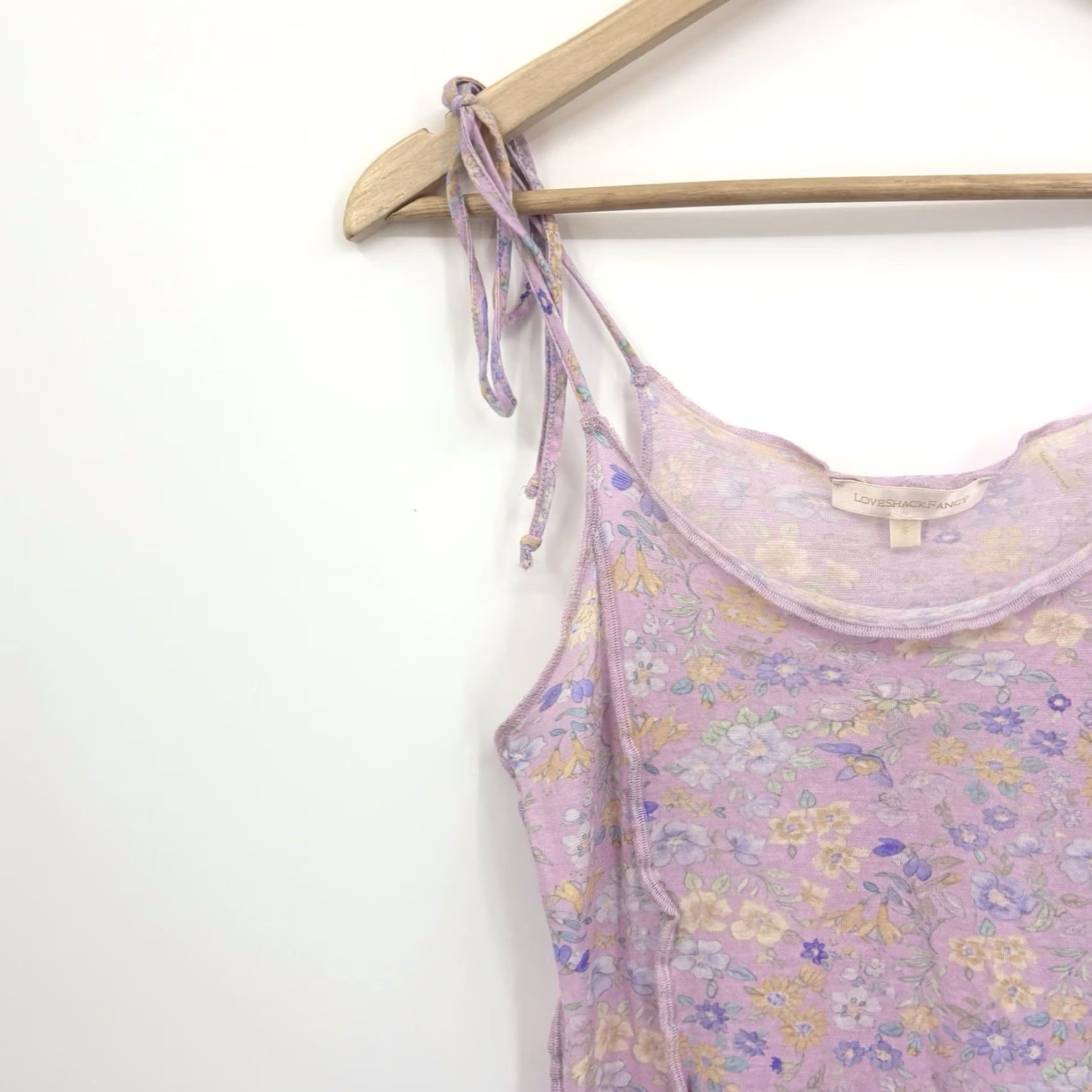 LoveShackFancy LoveShackFancy Dress Womens Small Fletcher Floral Boho Fairy Pastel Y2K Mini Size S / US 4 / IT 40 - 2 Thumbnail