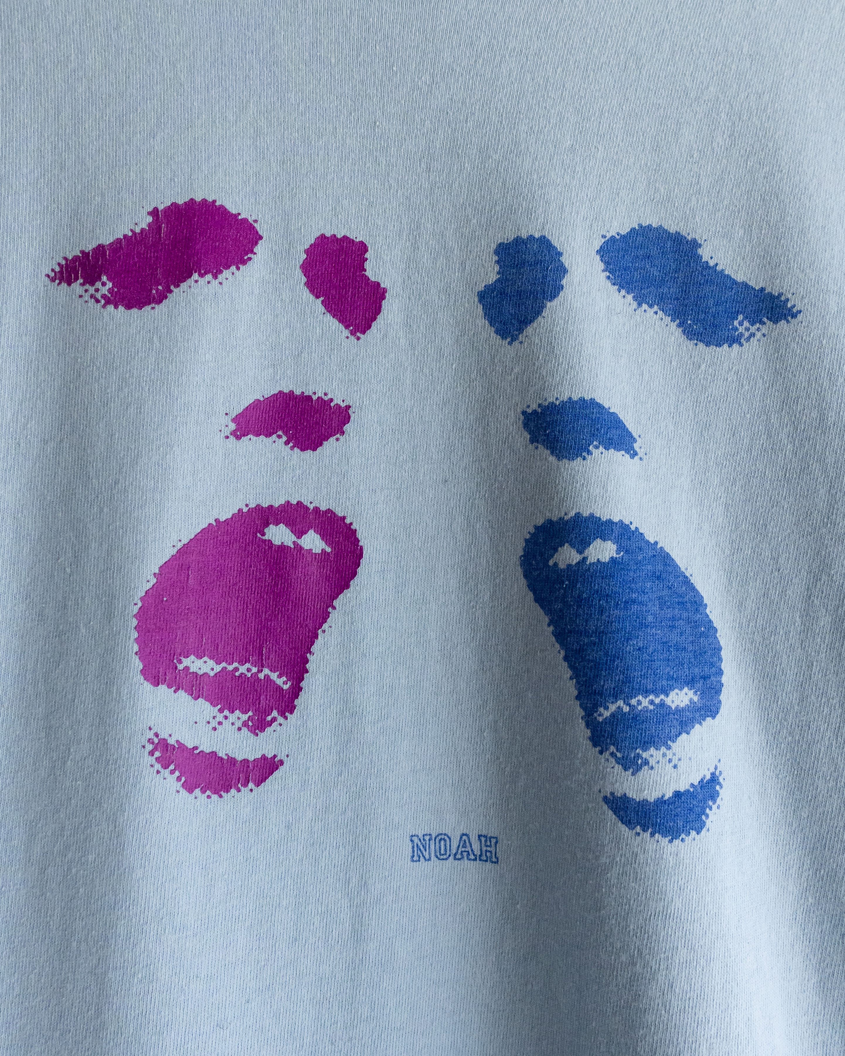 Noah Noah New York Baby Blue Halftone Graphic T Shirt Men's S Size US S / EU 44-46 / 1 - 2 Thumbnail