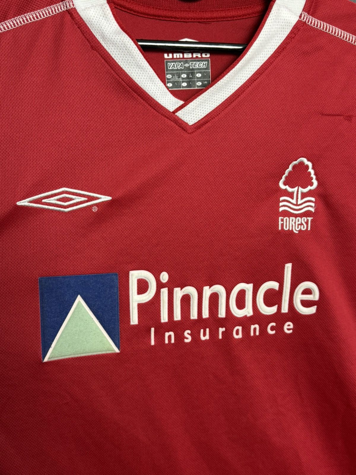 Umbro Nottingham Forest 02/03 Home Football Long Sleeve Jersey Size US L / EU 52-54 / 3 - 3 Thumbnail