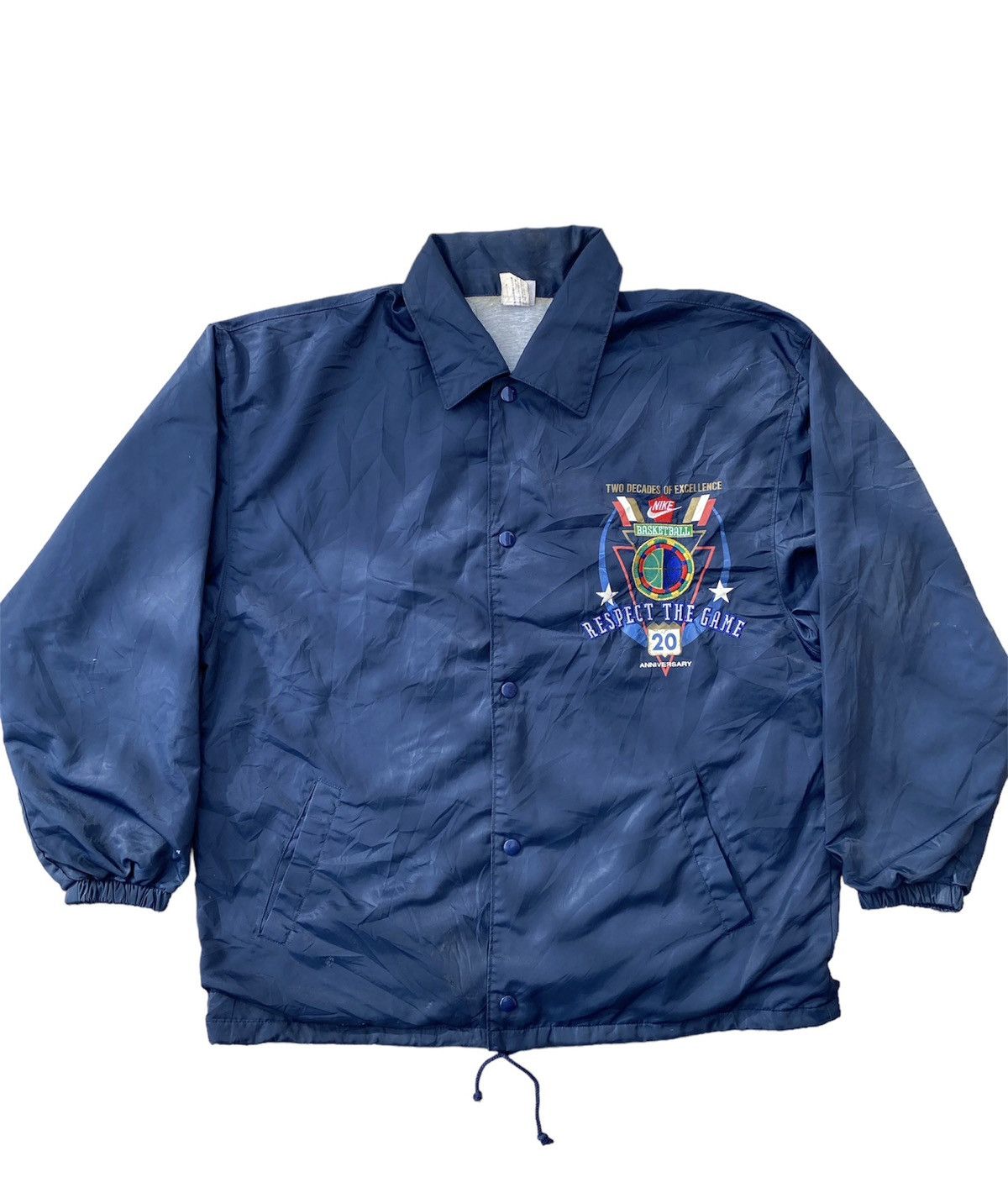 ⚡️QUICK SALE⚡️ vintage NIKE 20 ANNIVERSARY coach jacket