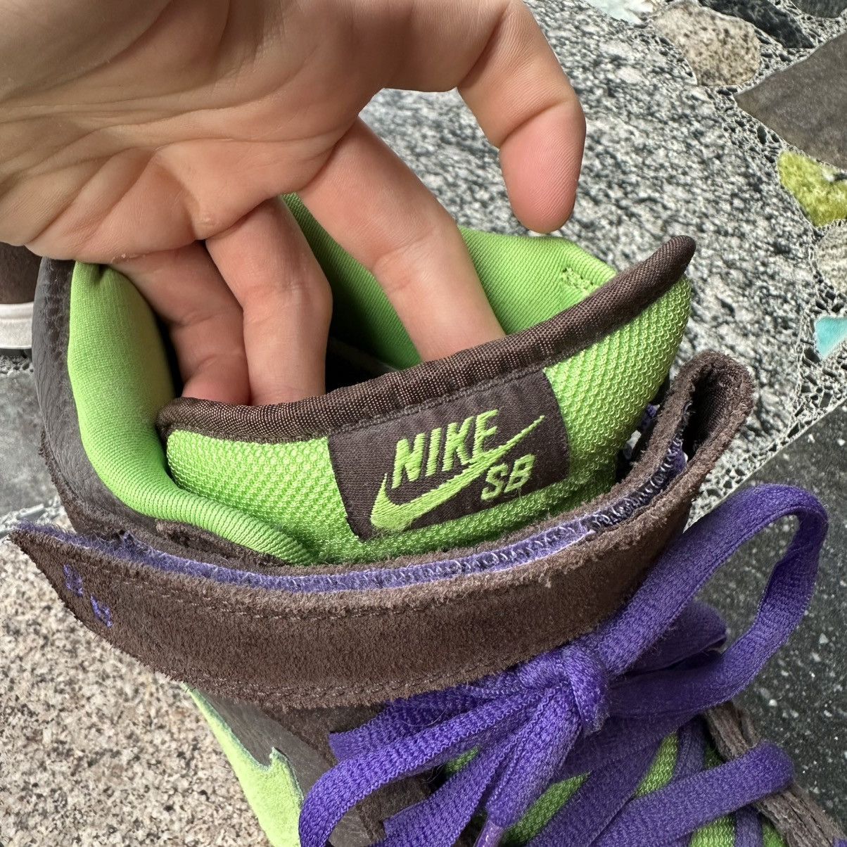Nike Nike sb “Donatello” mid 2008 Size US 12 / EU 45 - 7 Thumbnail
