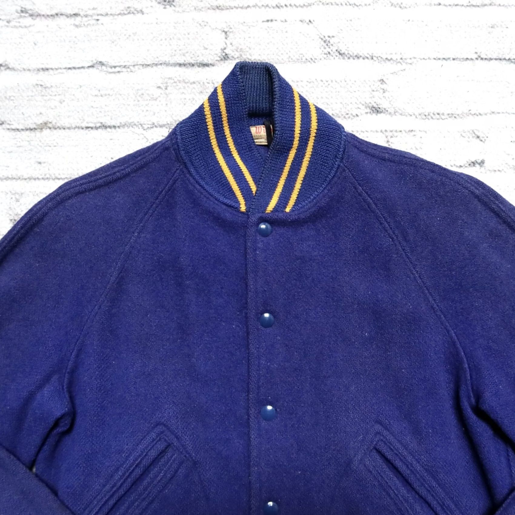 Wilson Vintage Wilson Wool Varsity Jacket Shirt Mens XS? Size US XXS / EU 40 - 2 Thumbnail