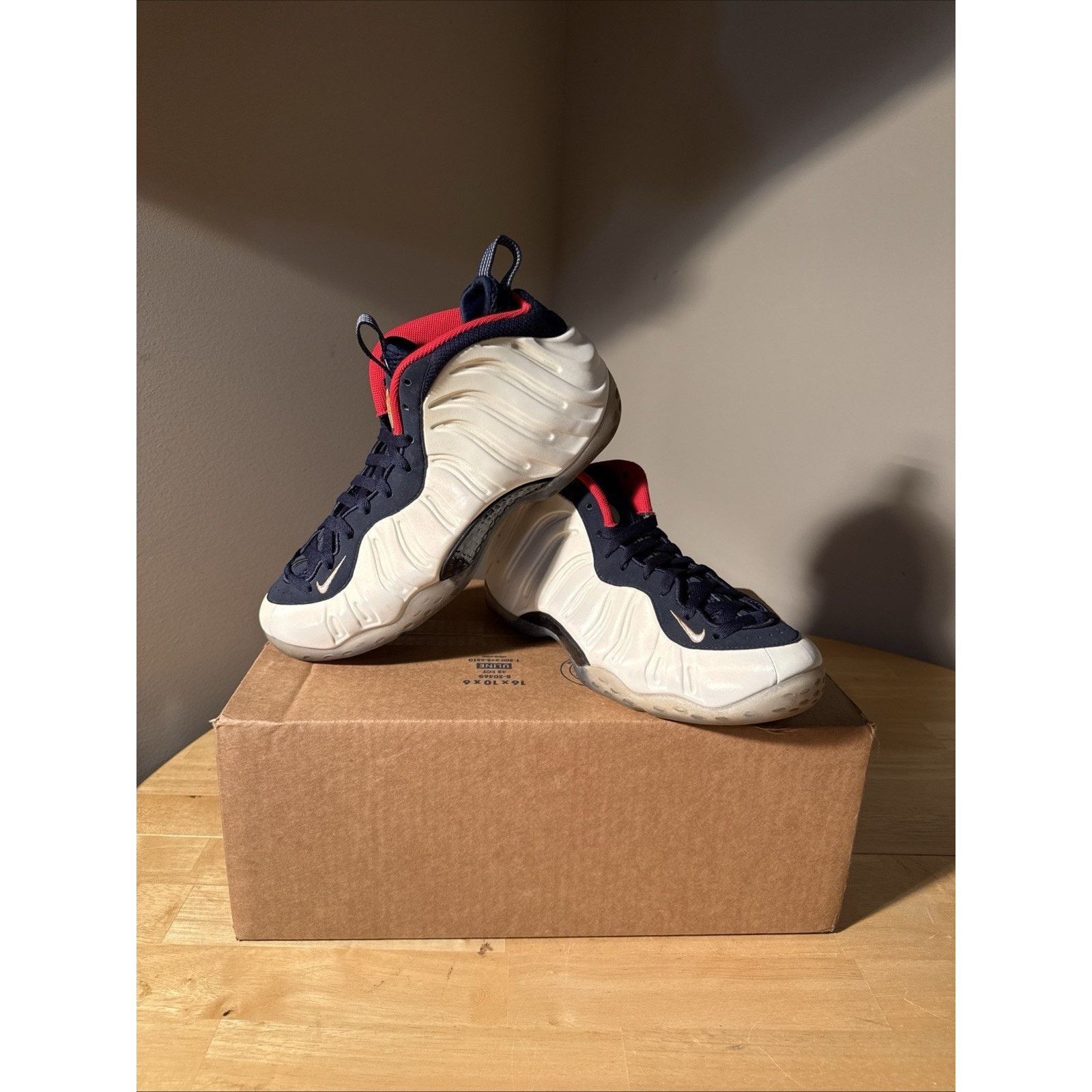 Nike Size 10.5 - Nike Air Foamposite One PRM Olympic Size US 10.5 / EU 43-44 - 3 Thumbnail