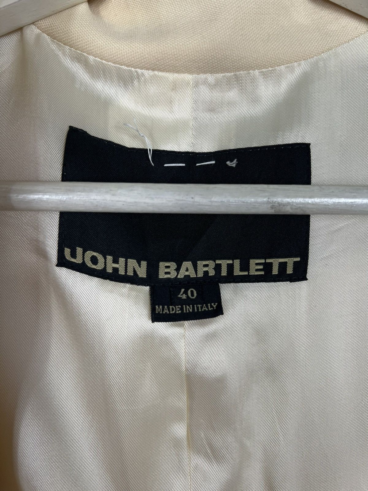 John Bartlett 🔥 JOHN BARTLETT CROPPED GARMENT JACKET MADE IN ITALY Size S / US 4 / IT 40 - 13 Thumbnail
