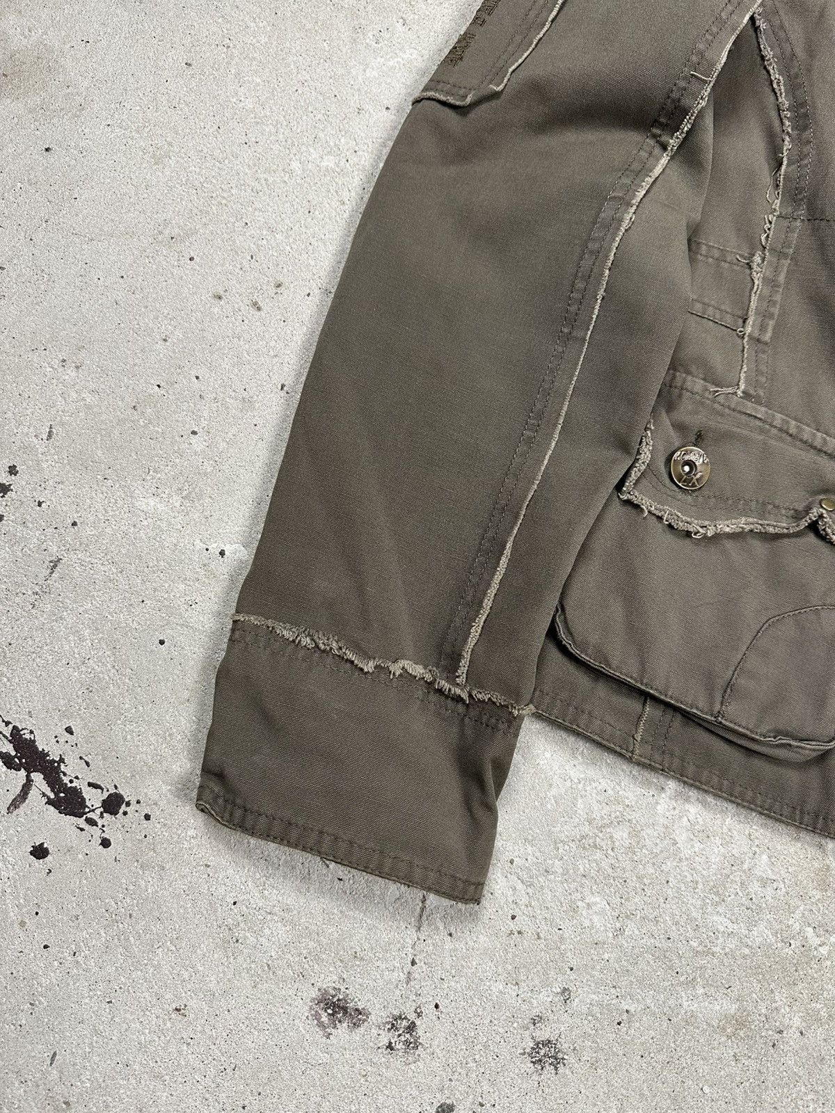 Other Vintage Y2K Army Military Distressed Style Japanese Jacket Size US S / EU 44-46 / 1 - 3 Thumbnail