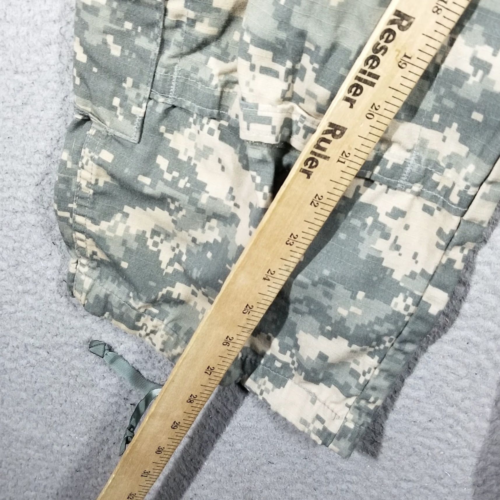 Vintage VINTAGE Army ACU Pants Mens Medium Short Camouflage Ripstop Cargo Military Tactical Men Size US 31 - 5 Thumbnail