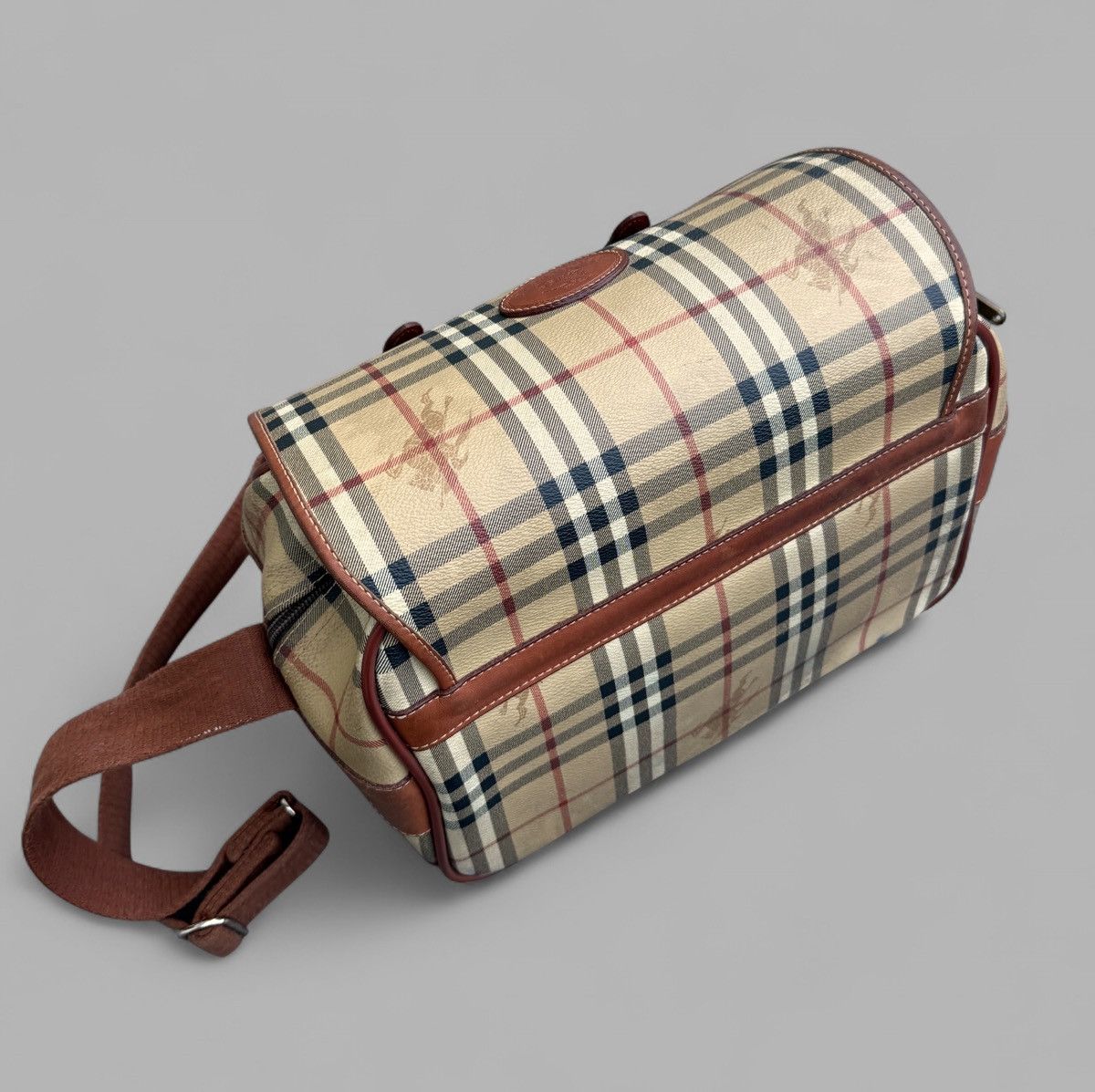 Burberry 80's BURBERRY NOVA CHECK Cargo Pockets Messenger Bag Size ONE SIZE - 9 Thumbnail