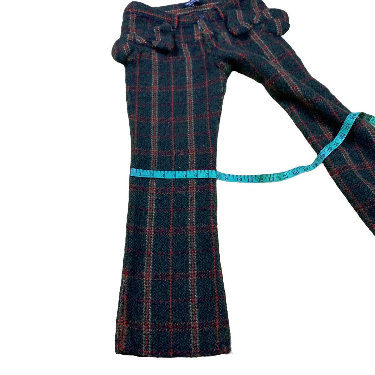 Comme des Garcons × Junya Watanabe × Rei Kawakubo Junya Watanabe Comme Des Garcons Bow Design Wool Pants Size 30" / US 8 / IT 44 - 16 Thumbnail