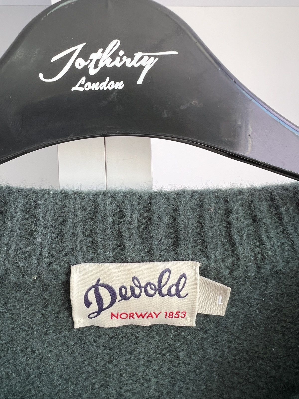 Vintage Vintage Devold Norway Green Sweater Size US S / EU 44-46 / 1 - 7 Thumbnail
