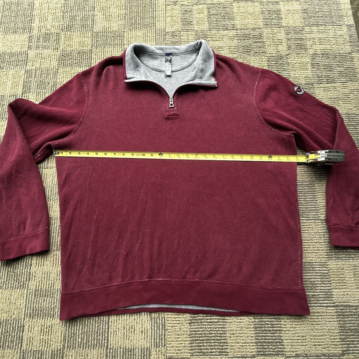 Polo Ralph Lauren Polo Ralph Lauren Vtg Burgundy/Grey Reversible Quarter-Zip Size US XL / EU 56 / 4 - 5 Thumbnail